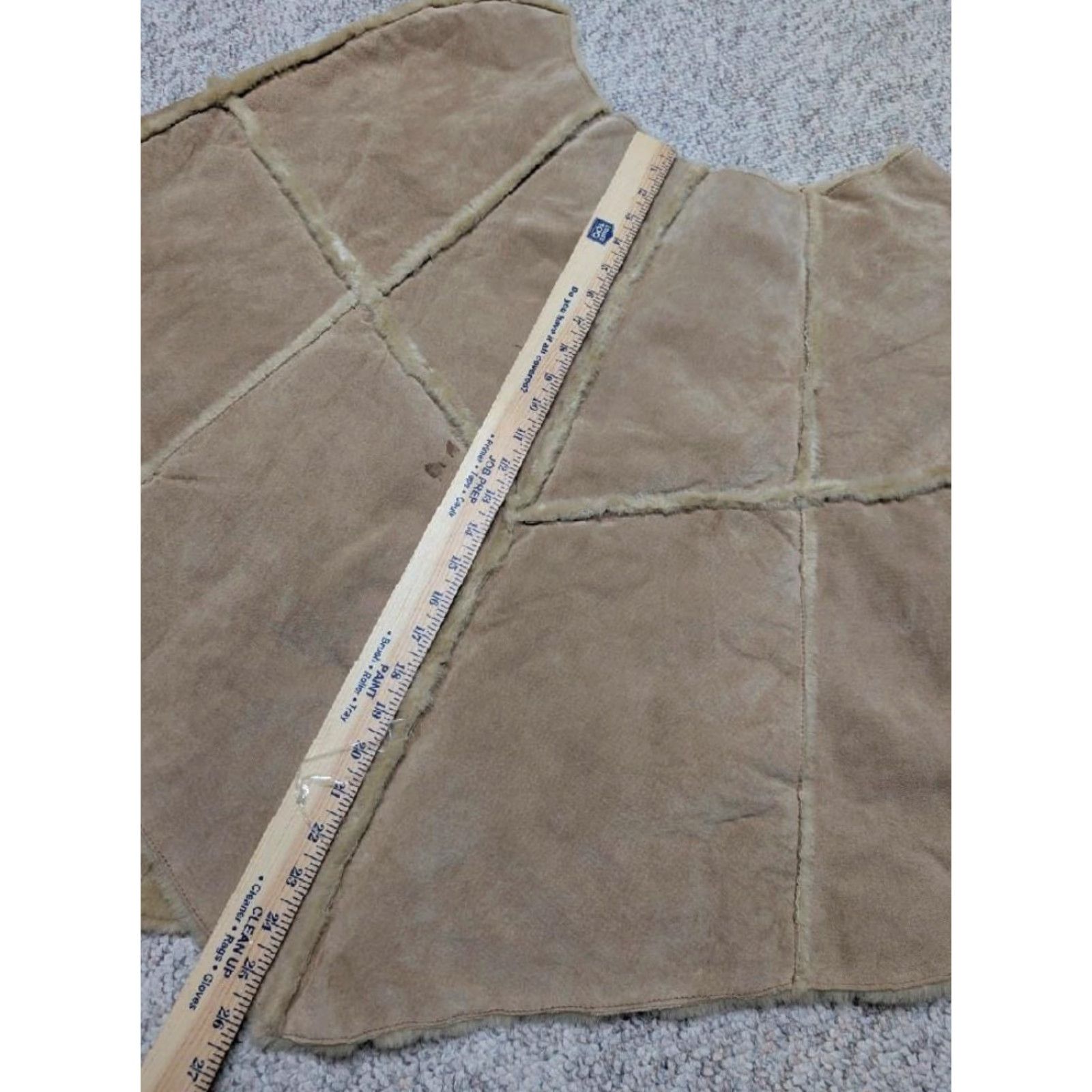 Vintage VINTAGE Wilsons Leather poncho Cape L/XL Brown Suede Leather Women Hippie Boho Modern Measured 42" x 27" x 13" Womens Size L / US 10 / IT 46 - 6 Thumbnail