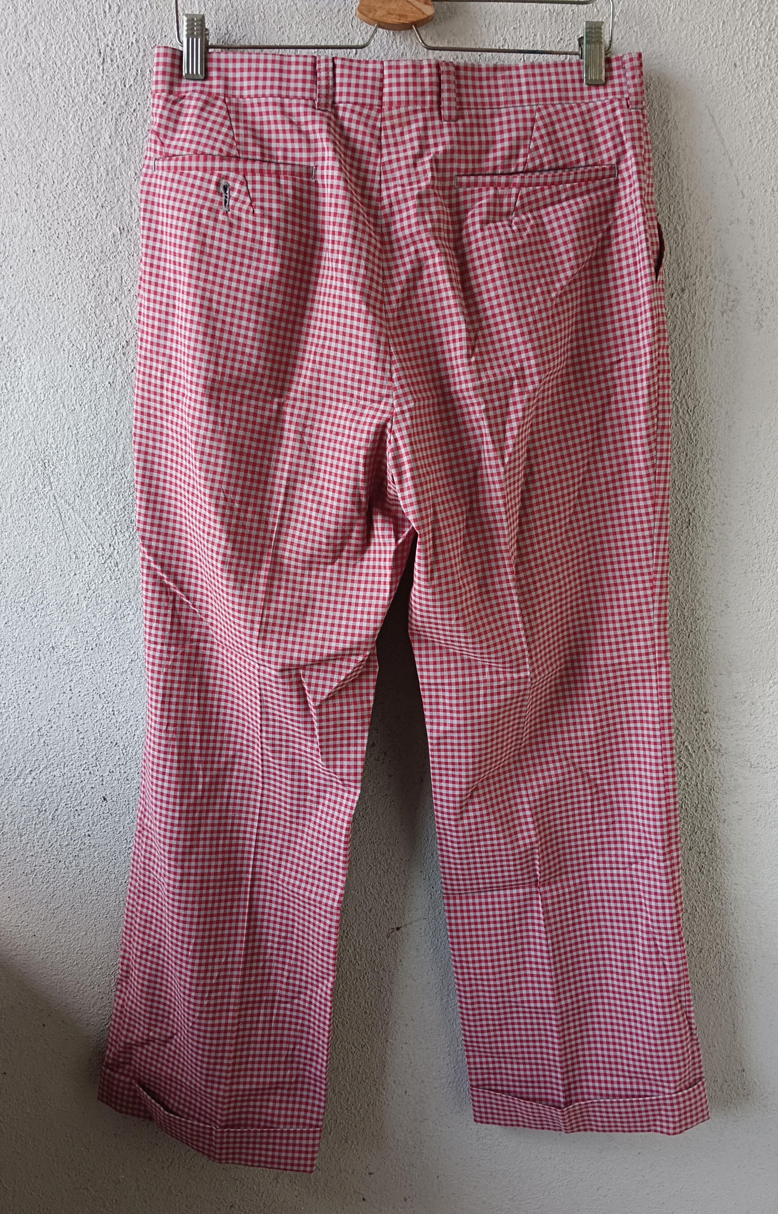 Grand Slam × Japanese Brand × Vintage Nos Grand Slam Mungsingwear Vintage Checkered Slack Size US 31 - 4 Thumbnail
