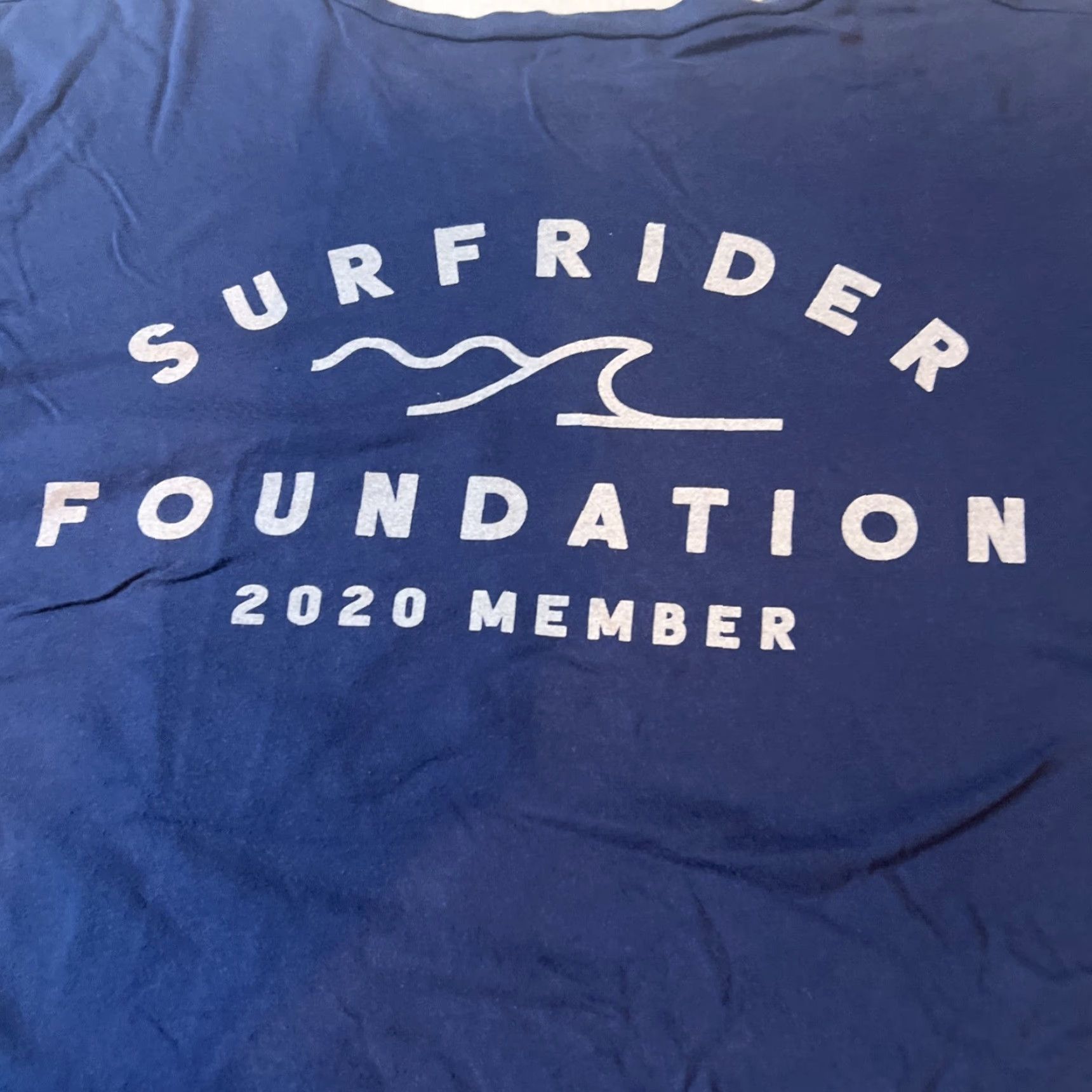 Vintage VINTAGE Surfrider Shirt 2XL Men Blue Graphic Print Pullover Crew Neck Short Sleeve Surfer Foundation 2020 Official Member Pocket Tee Size US XXL / EU 58 / 5 - 7 Thumbnail