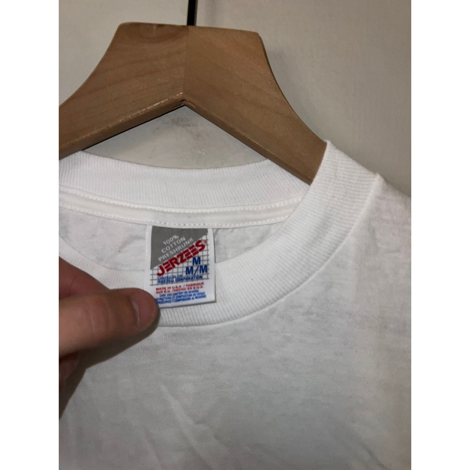 Jerzees 90s Vintage AZ Arizona Tuscon Cactus Graphic White Shirt VTG Size US M / EU 48-50 / 2 - 7 Thumbnail