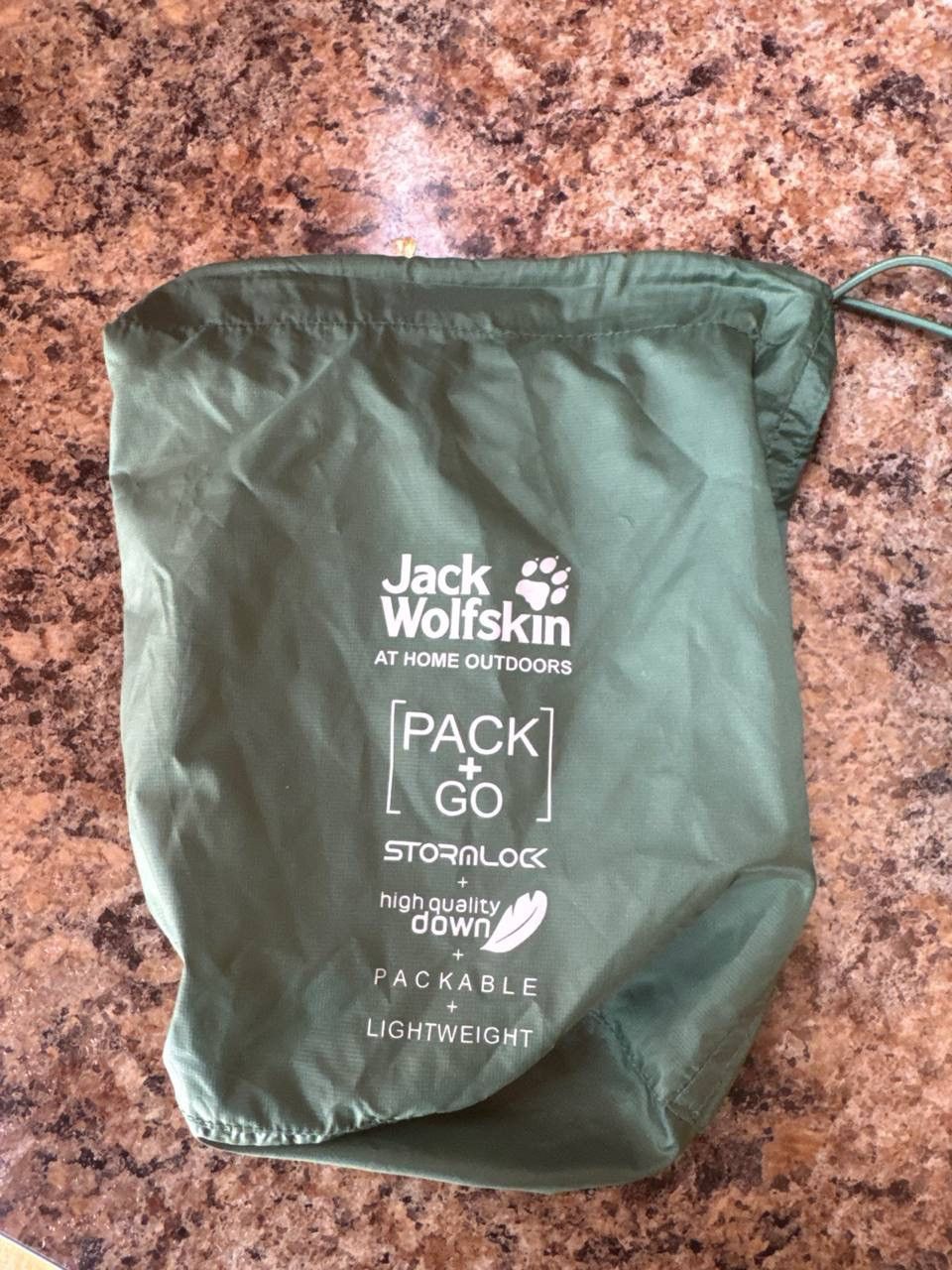 Jack Wolfskin Jack Wolfskin Down Jacket Packable Stormlock Lightweight Size US L / EU 52-54 / 3 - 10 Thumbnail