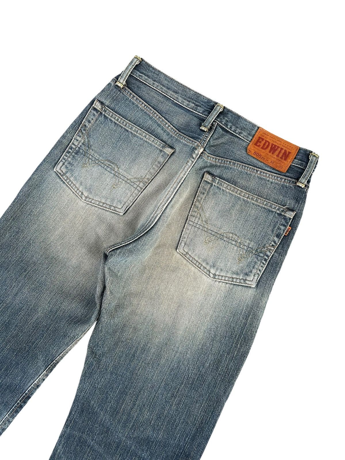 Kapital Vintage Edwin 505zx Selvedge Baggy Denim Jeans Size US 30 / EU 46 - 9 Thumbnail