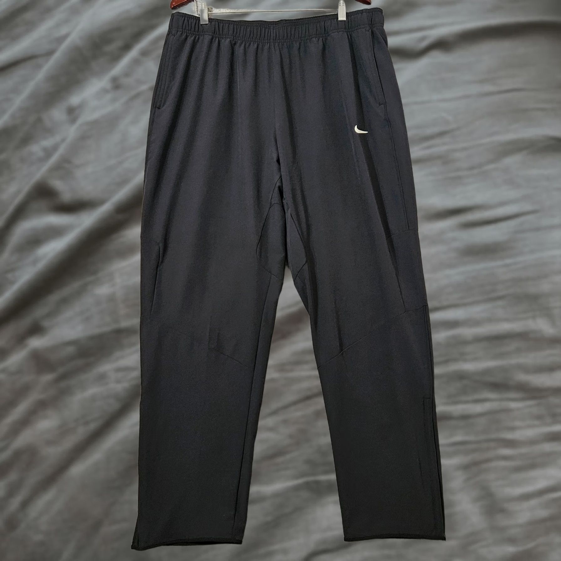 Nike Nike Court Advantage Pants Men 2XL Black Dri-Fit Track Pants XXL FD5345 Size US 39 - 1 Thumbnail