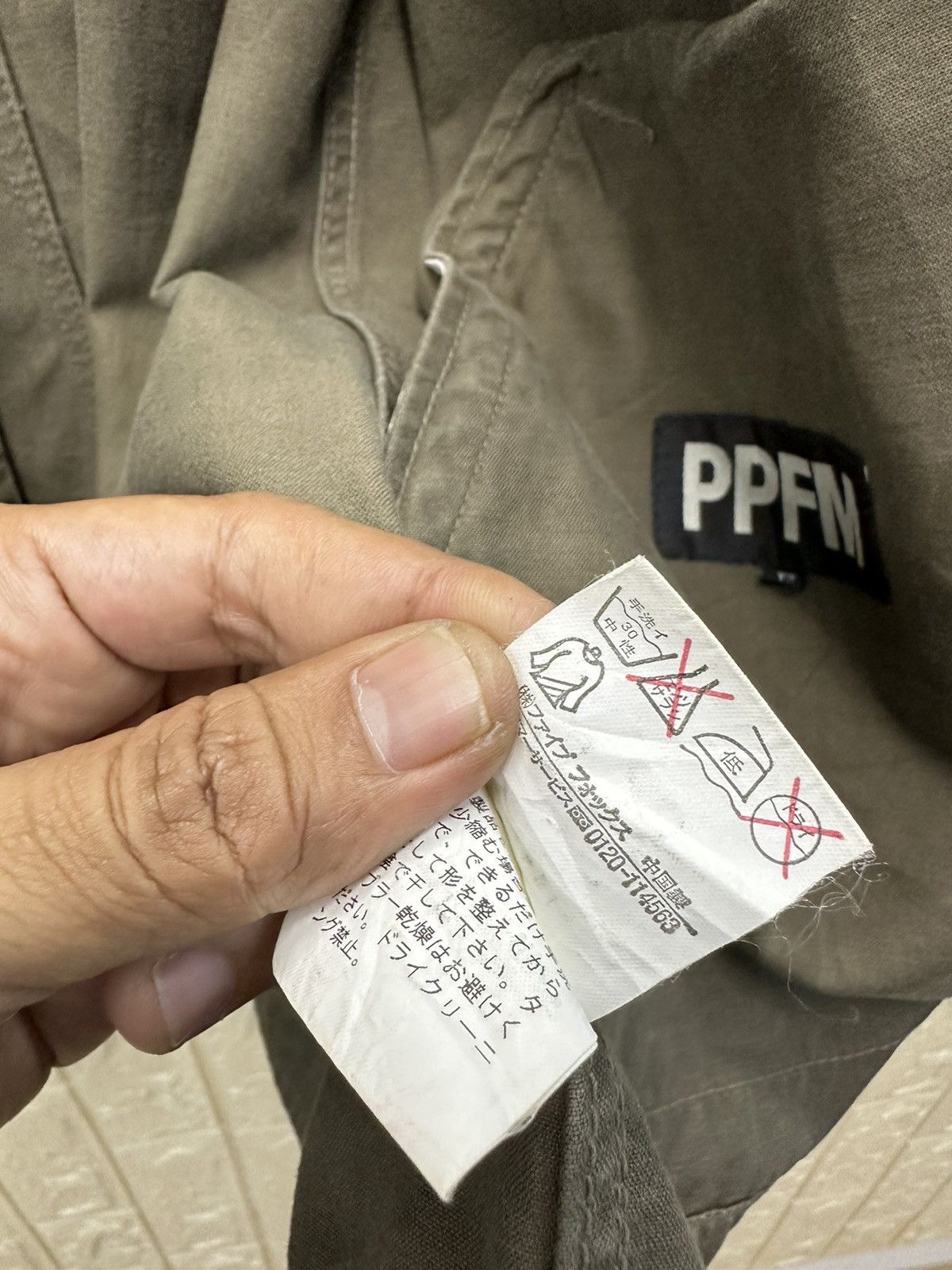 14th Addiction × PPFM × Vintage Vintage PPFM Army Green Jacket MJ161 Size US M / EU 48-50 / 2 - 10 Thumbnail