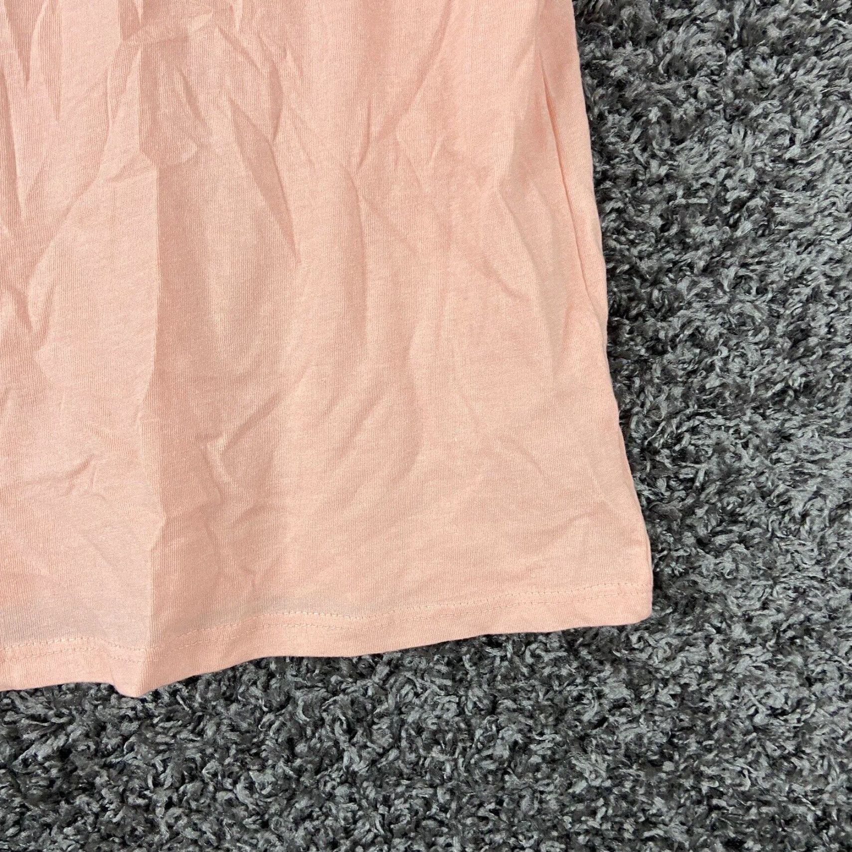 Vintage VINTAGE Dip Women's Blouse 1X Pink Short Sleeve V-Neck Plus Size Size XL / US 12-14 / IT 48-50 - 2 Thumbnail