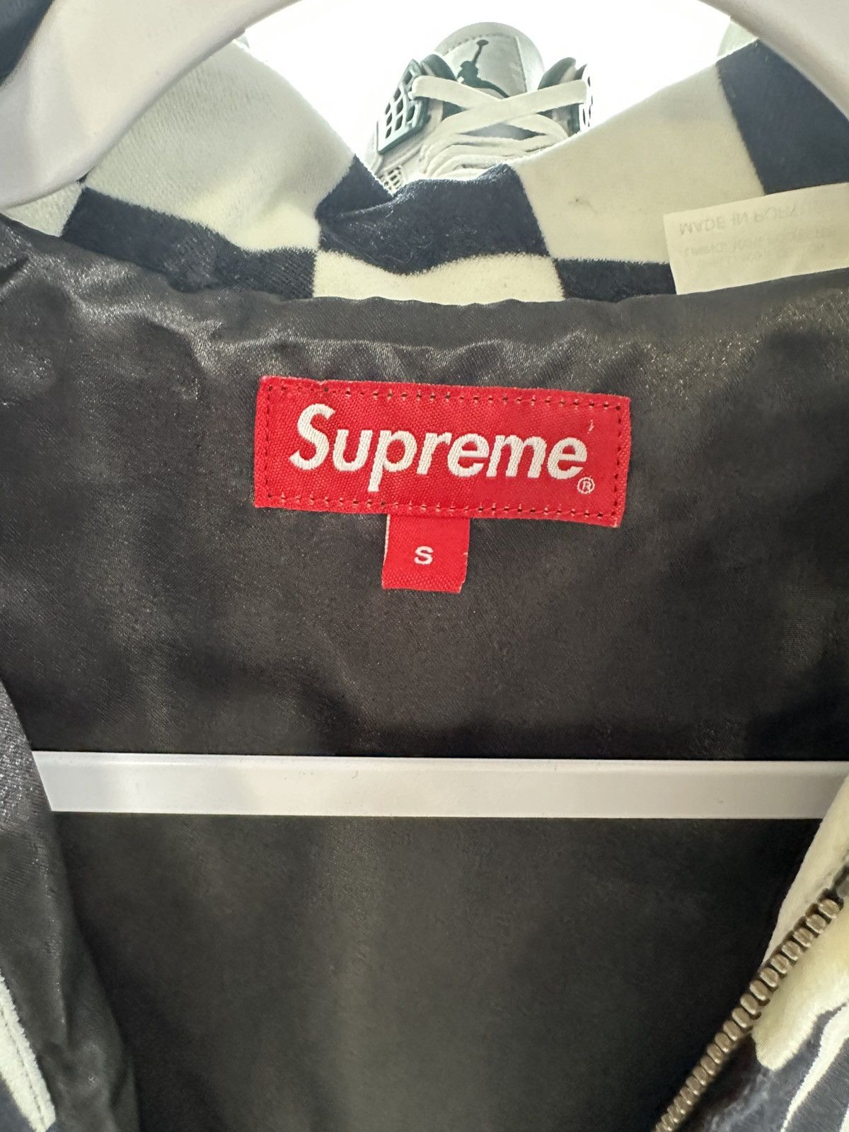 Supreme Supreme Velvet Checkerboard Jacket Size US S / EU 44-46 / 1 - 3 Thumbnail