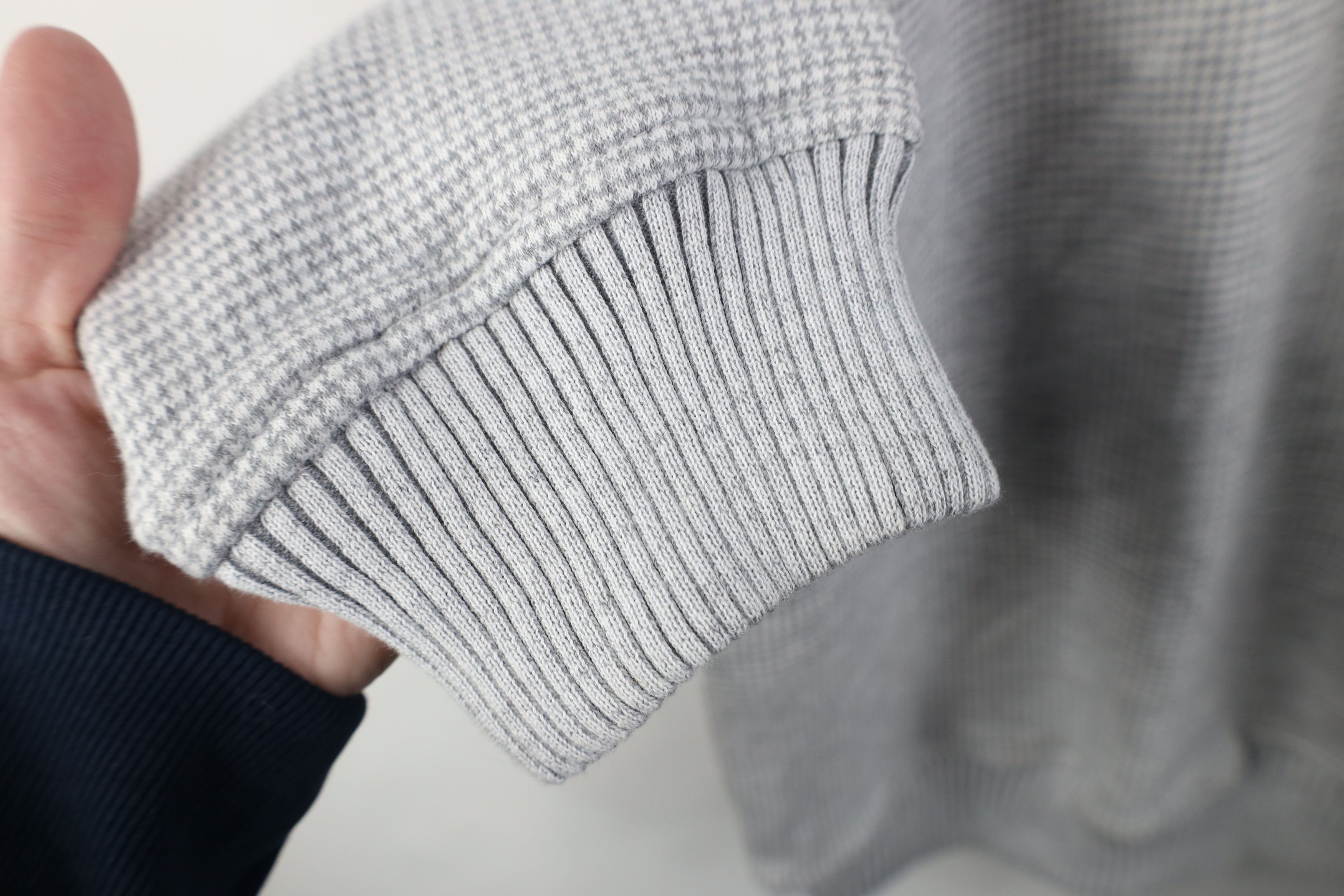 Vintage Vintage Ford Motor Company Houndstooth Knit Henley Sweater Size US XL / EU 56 / 4 - 7 Thumbnail