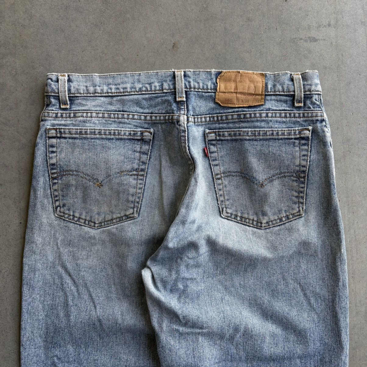 Levi's Vintage Levi's 560 36x34 Baggy Wide Leg Skater Jeans Indie Size US 36 / EU 52 - 2 Thumbnail