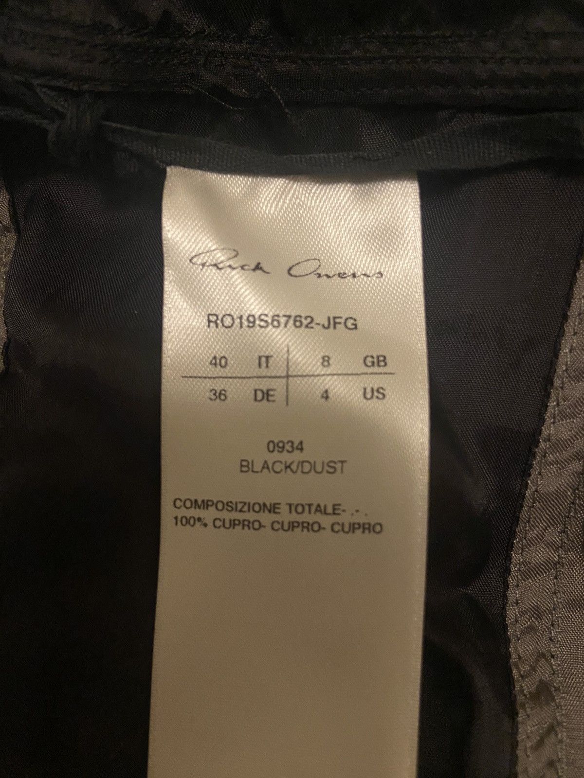 Rick Owens Wrapped Mercury Jacket / Blouse Size S / US 4 / IT 40 - 5 Thumbnail