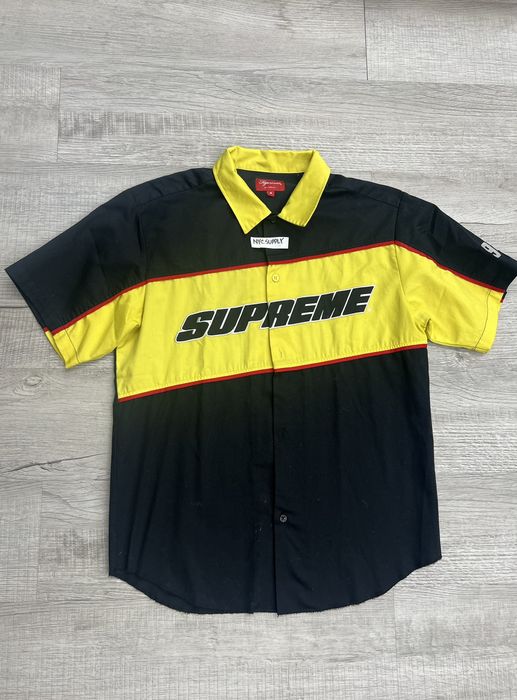 Supreme Supreme Color Blocked Work Shirt Size M | Grailed