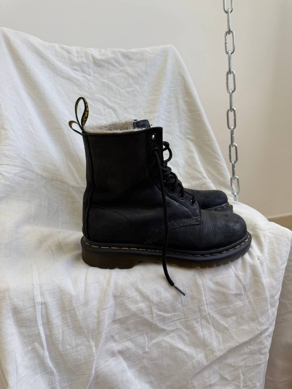 Dr. Martens D.r. Martens Women Leather Luxury Chelsea Ankle Y2K Size US 7 / IT 37 - 4 Thumbnail