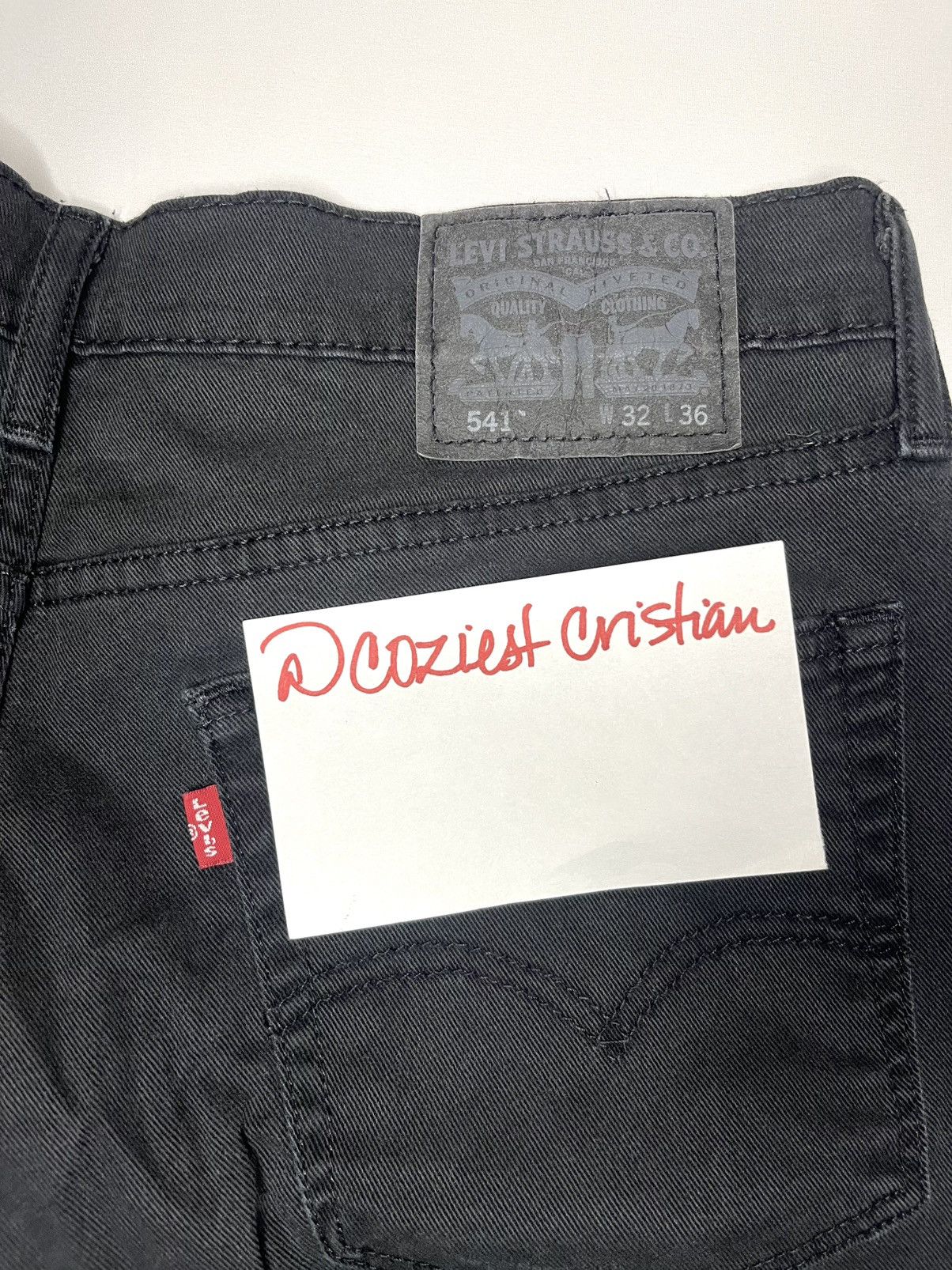 Levi's Black Levi’s Denim Size US 32 / EU 48 - 3 Thumbnail