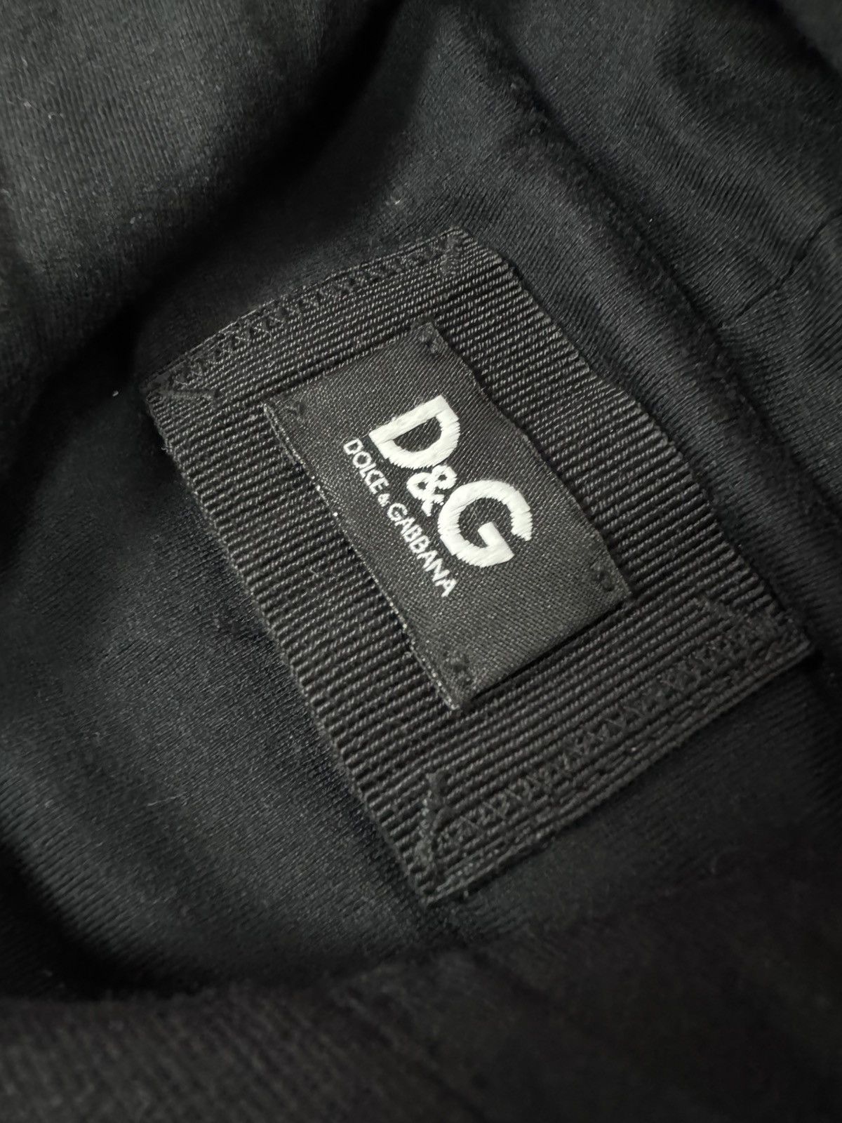 Dolce & Gabbana Dolce Gabana Zip Black Special Player BIg Logo Size M Y2K Size US S / EU 44-46 / 1 - 9 Thumbnail