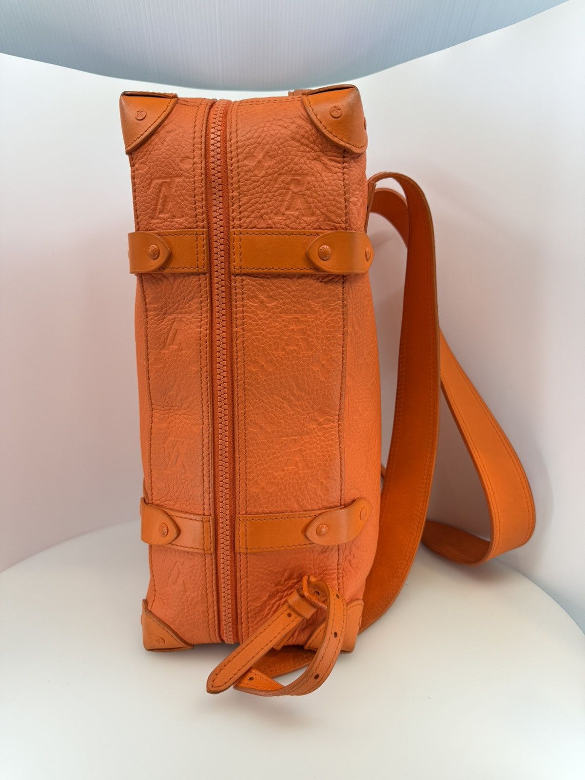 Louis Vuitton Louis Vuitton Soft Trunk Backpack Monogram MCA Orange Size ONE SIZE - 5 Thumbnail
