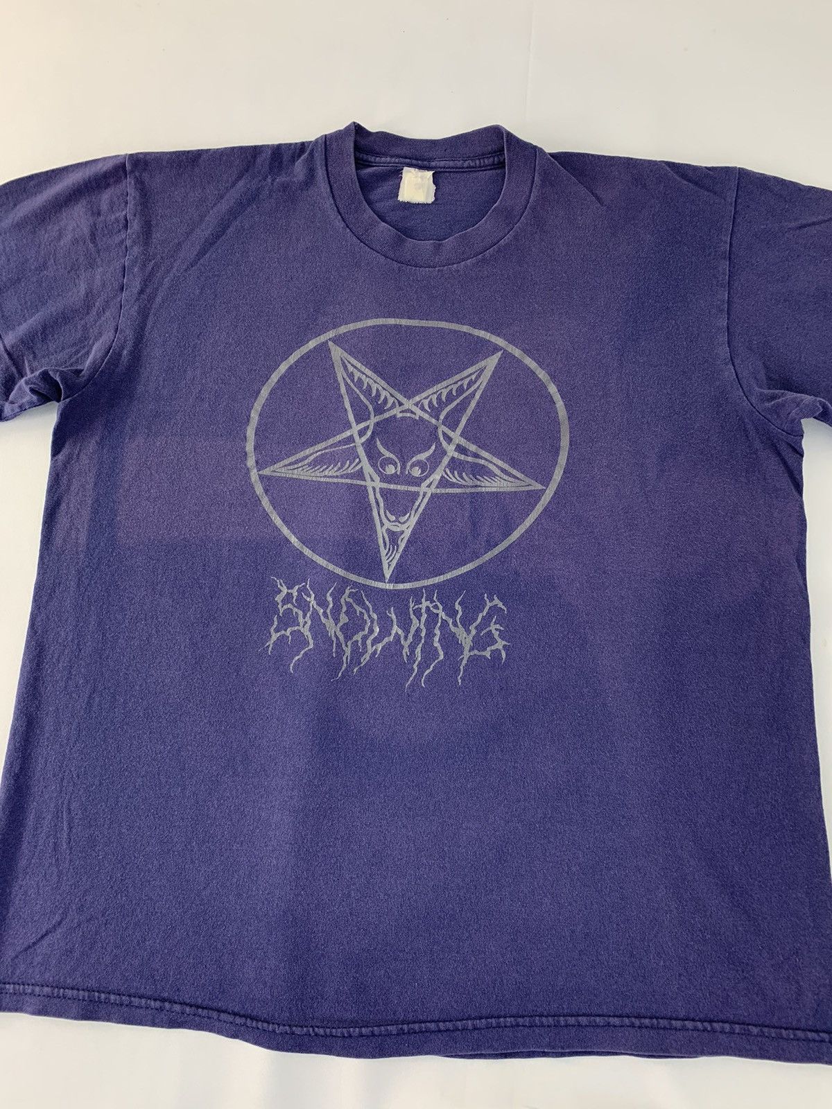 Japanese Brand Nemesis Square Of Opposition Hail Satan Crewneck Big Logo Size US L / EU 52-54 / 3 - 3 Thumbnail