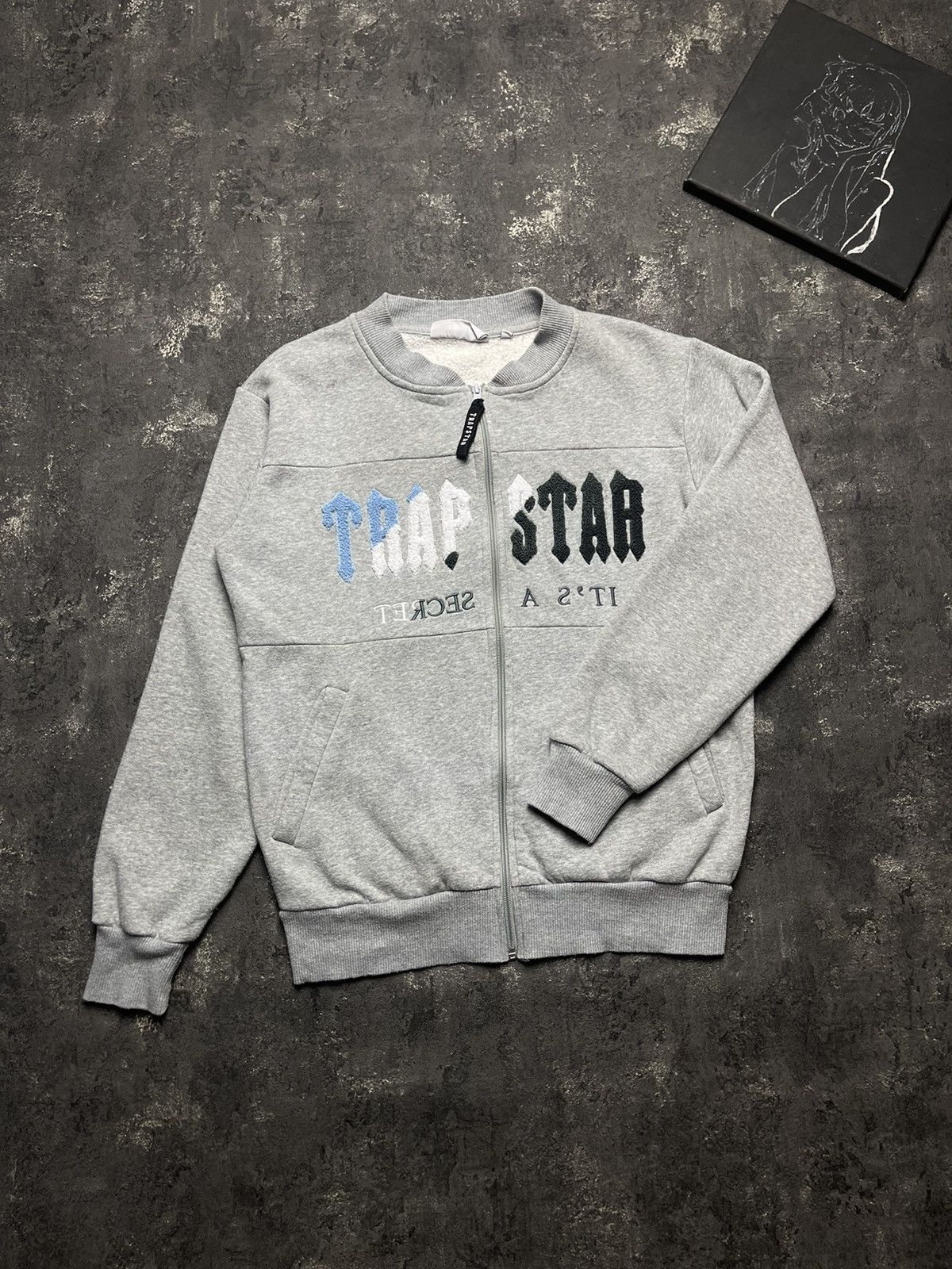 Trapstar London × Vintage Vintage TrapStar Zipped Hoodie Drill Style Size US S / EU 44-46 / 1 - 1 Thumbnail
