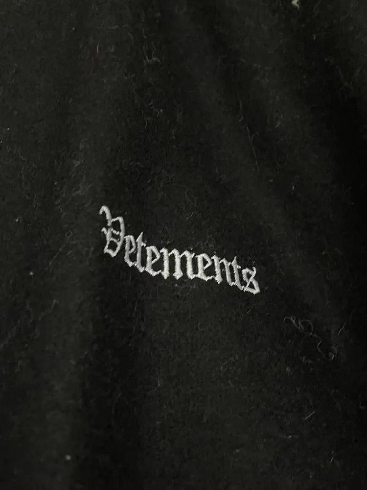 Vetements Vetements Vetements 20AW Runway Wool Leather Sleeves Jacke Size US XS / EU 42 / 0 - 4 Thumbnail