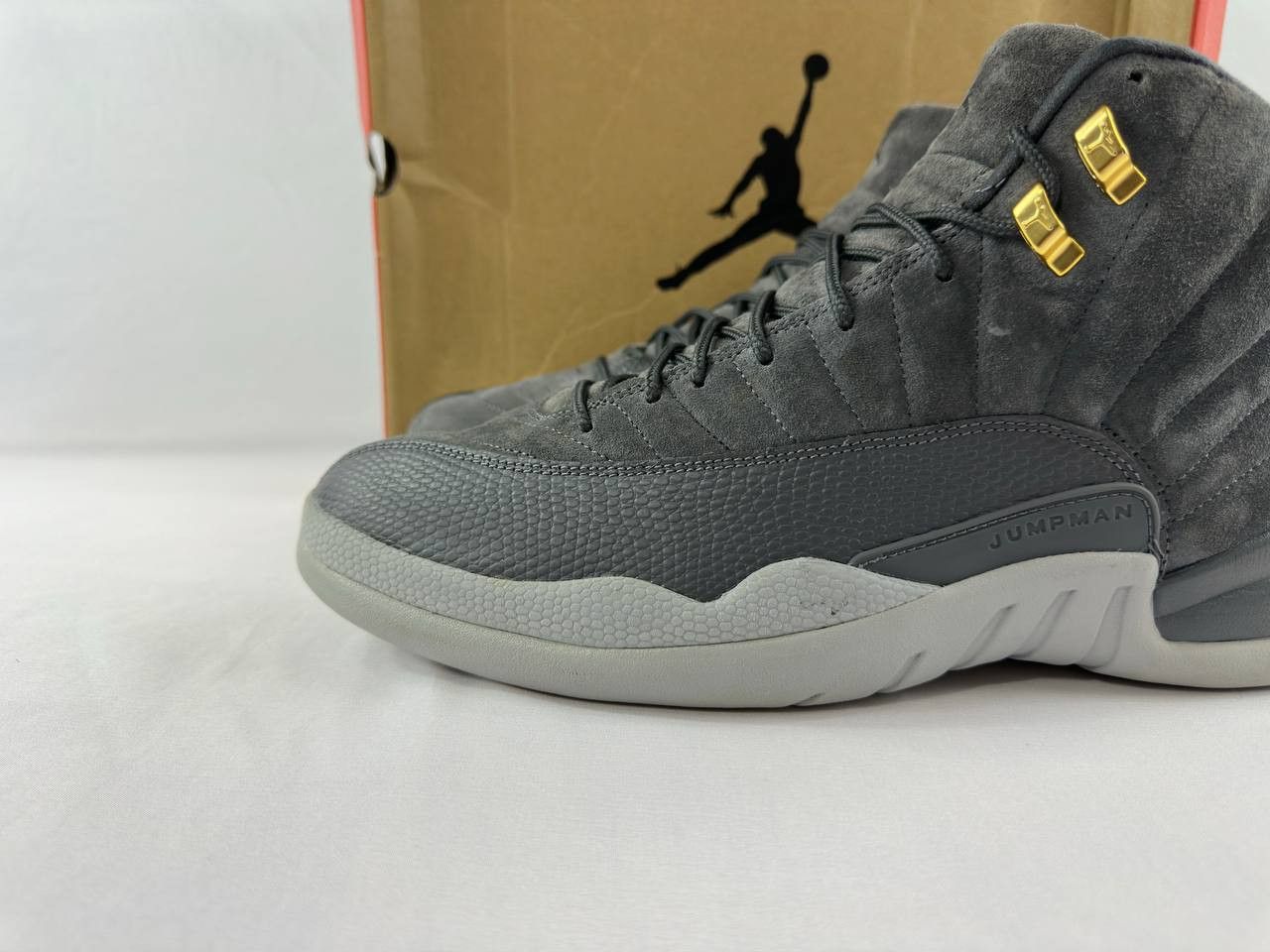 Nike Nike Air Jordan 12 Retro 'Dark Grey' 2017 130690-005 Size US 12 / EU 45 - 8 Thumbnail