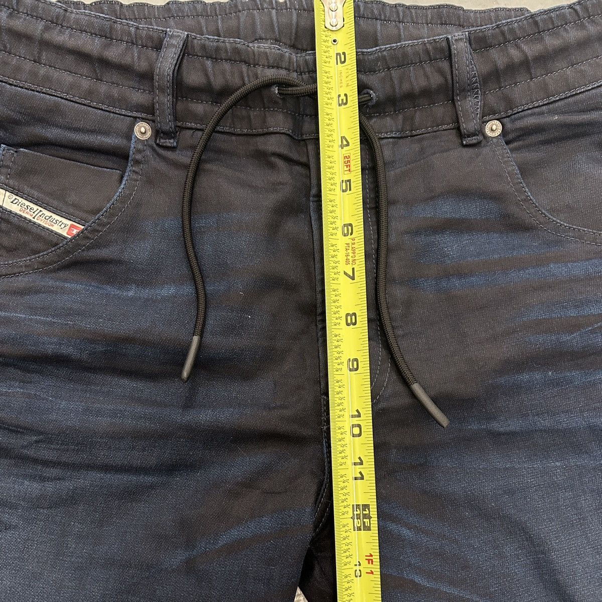 Diesel Diesel Drawstring Denim Shorts – Dark Wash / W28 Size US 28 / EU 44 - 5 Thumbnail