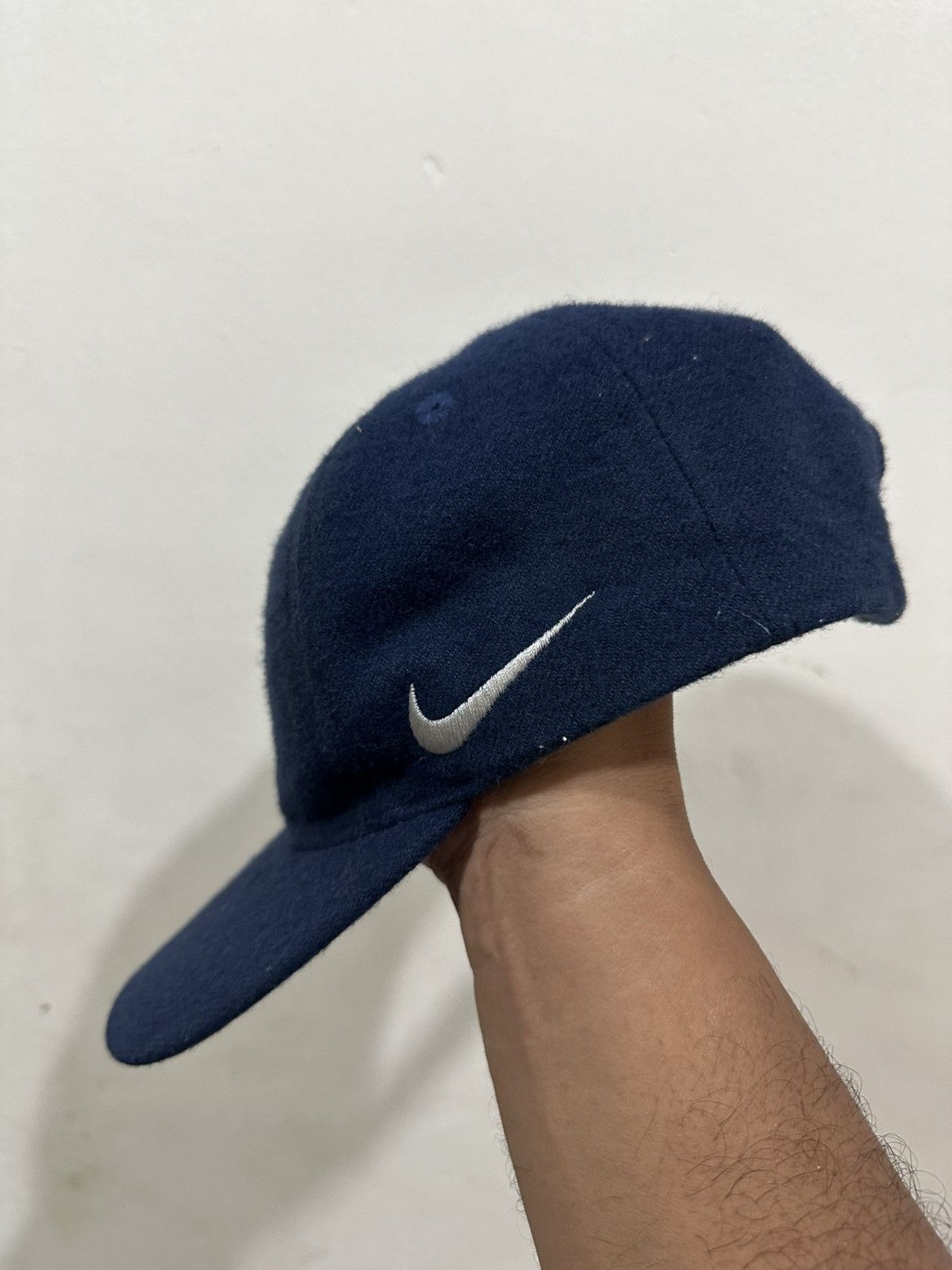 Nike VTG Georgetown Hoyas Swoosh Dad Hat Size ONE SIZE - 3 Thumbnail