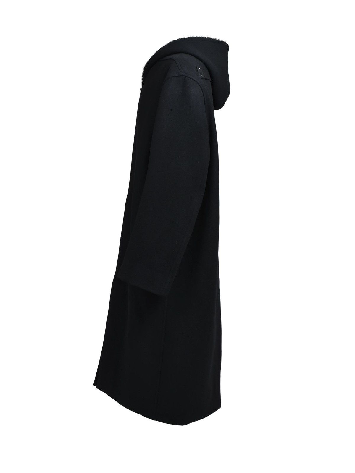 Rick Owens Rick Owens Black Concordians Virgin Wool Mac Coat Size US M / EU 48-50 / 2 - 3 Thumbnail