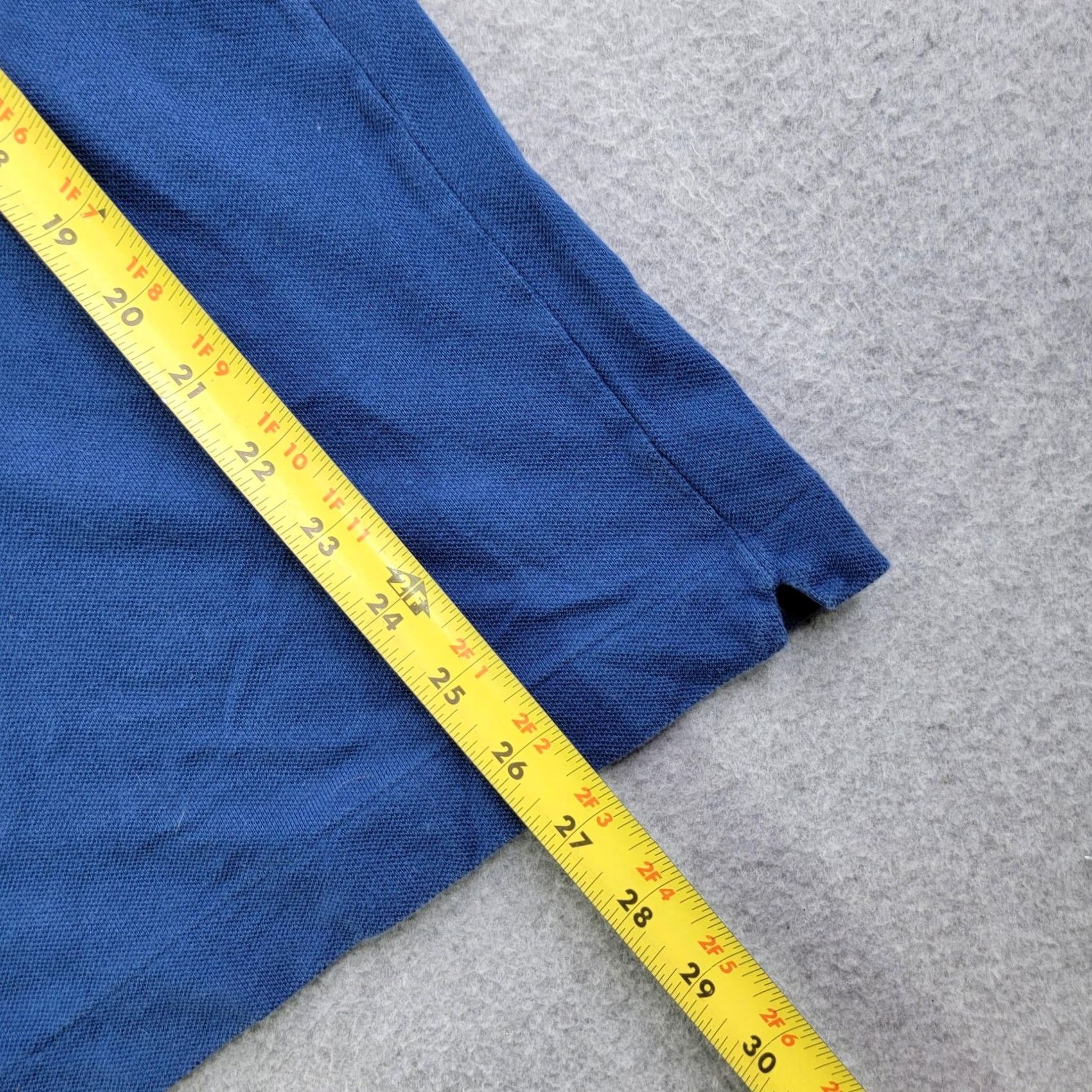 Lacoste Lacoste Polo Shirt Mens 3XL Blue Short Sleeve Pique Cotton Croc Logo Classic Fit Size US XXL / EU 58 / 5 - 6 Thumbnail