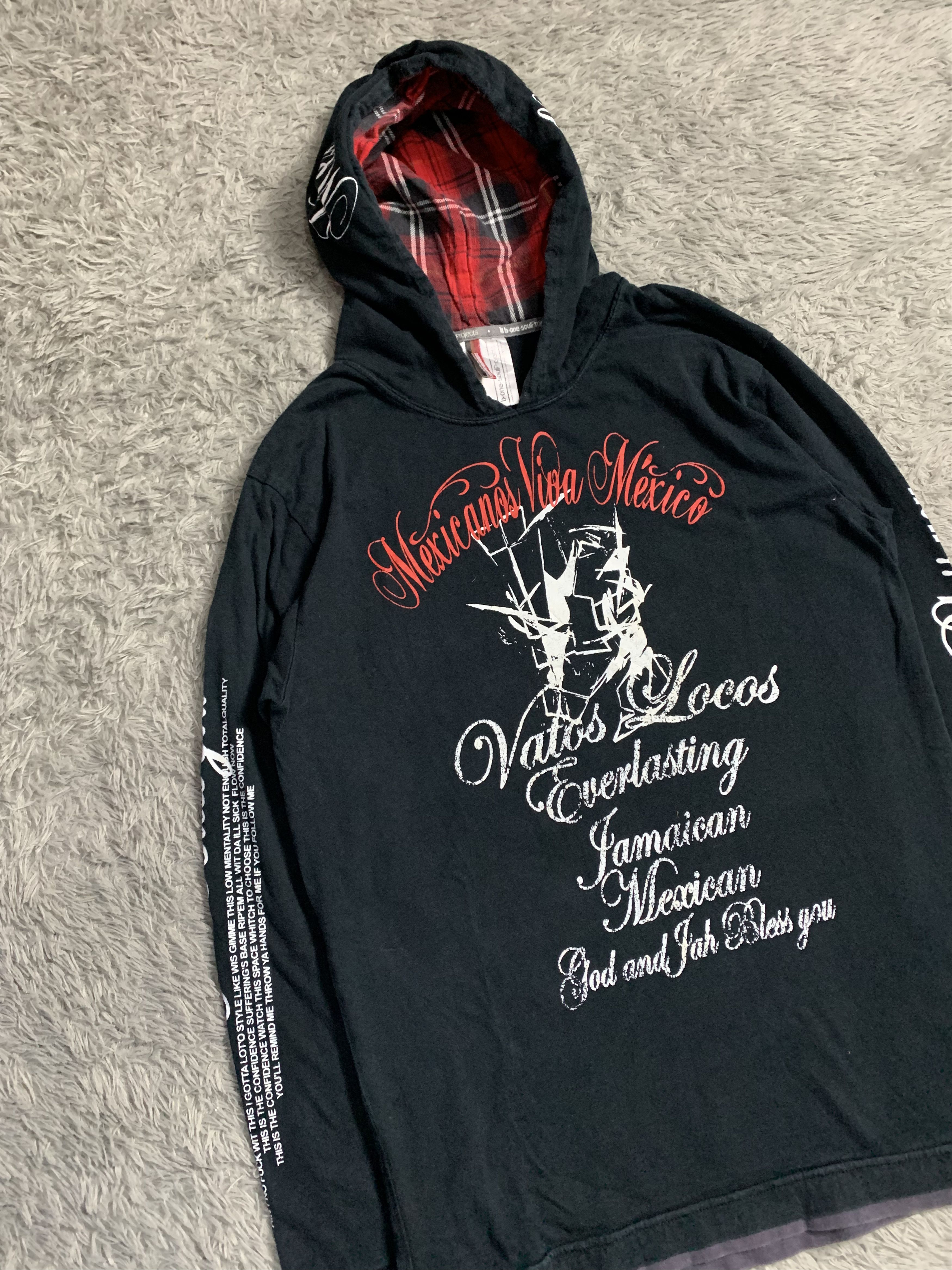 Japanese Brand Crazy Japan Brand Poem Tibal Hoodie Size US M / EU 48-50 / 2 - 3 Thumbnail