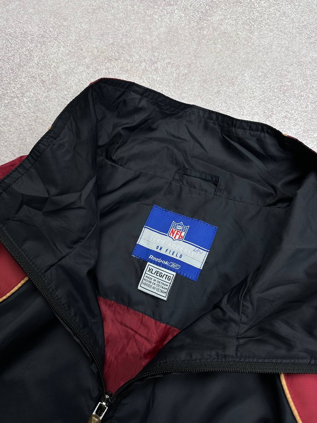 NFL Vintage NFL San Francisco 49ers Nylon Reebok Jacket XL Size US XL / EU 56 / 4 - 12 Thumbnail