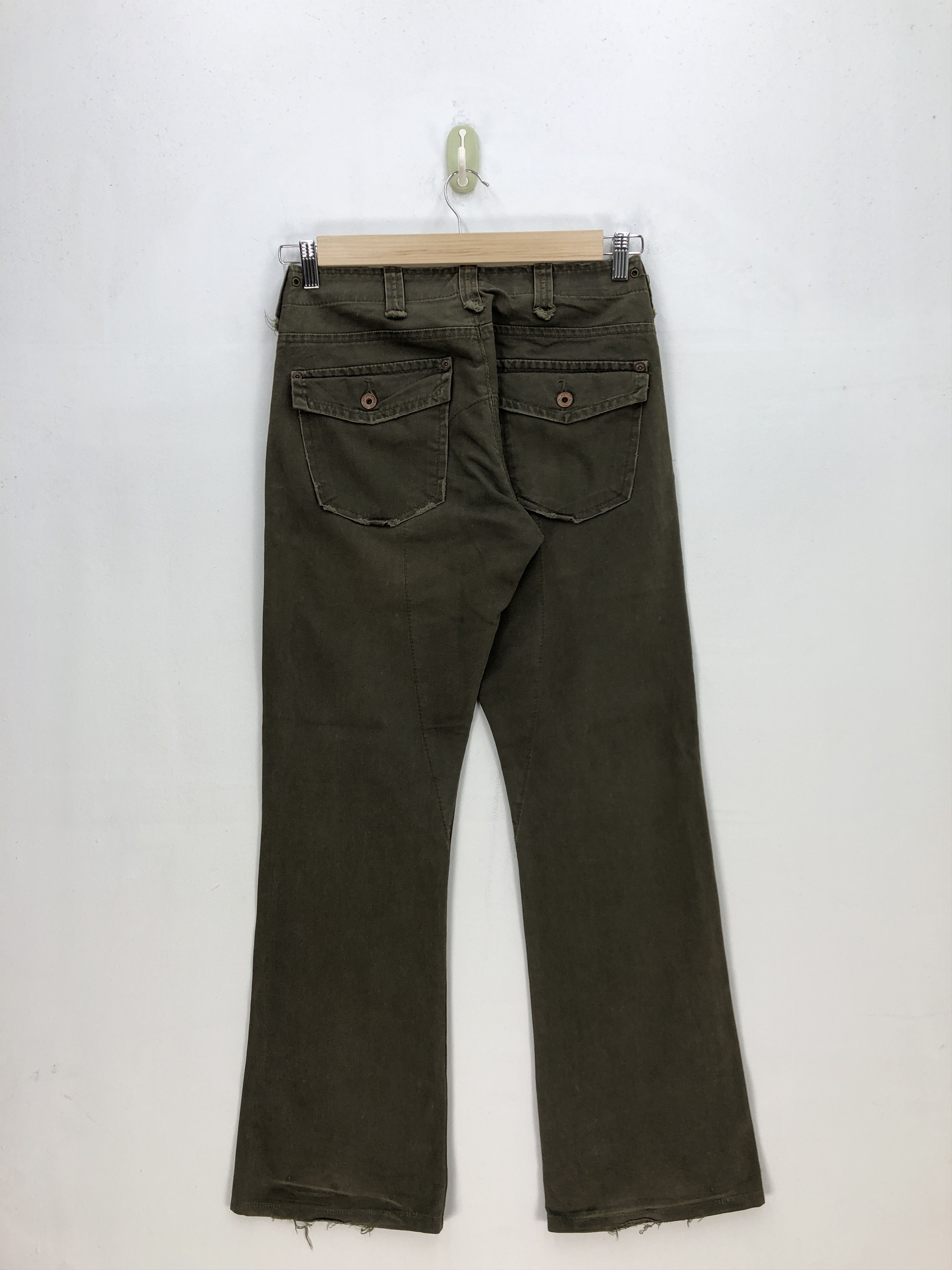 Japanese Brand Japanese Jeans Japanese Multi Pocket Denim Cargo Pants Size US 30 / EU 46 - 2 Thumbnail