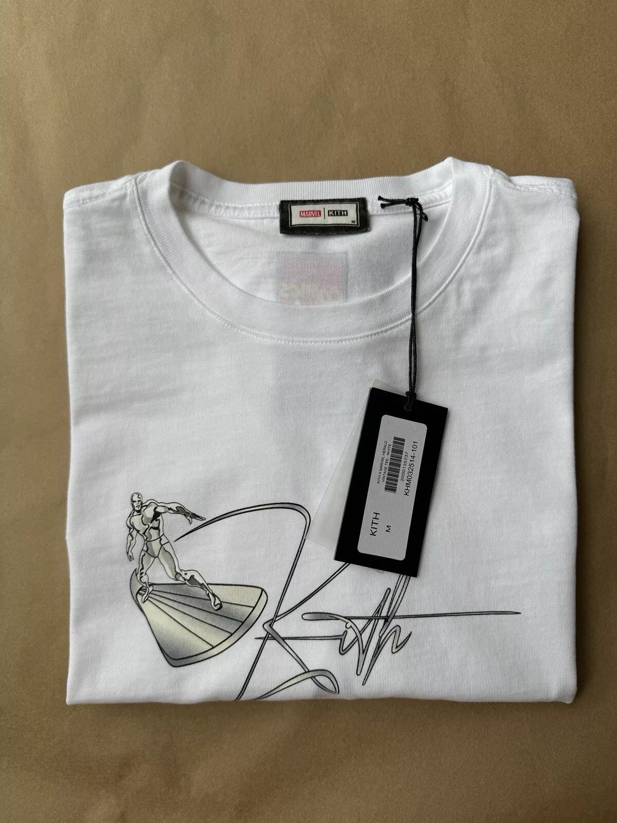 Kith KITH x Marvel - X-Men Silver Surfer Logo White T-Shirt Size US M / EU 48-50 / 2 - 10 Thumbnail