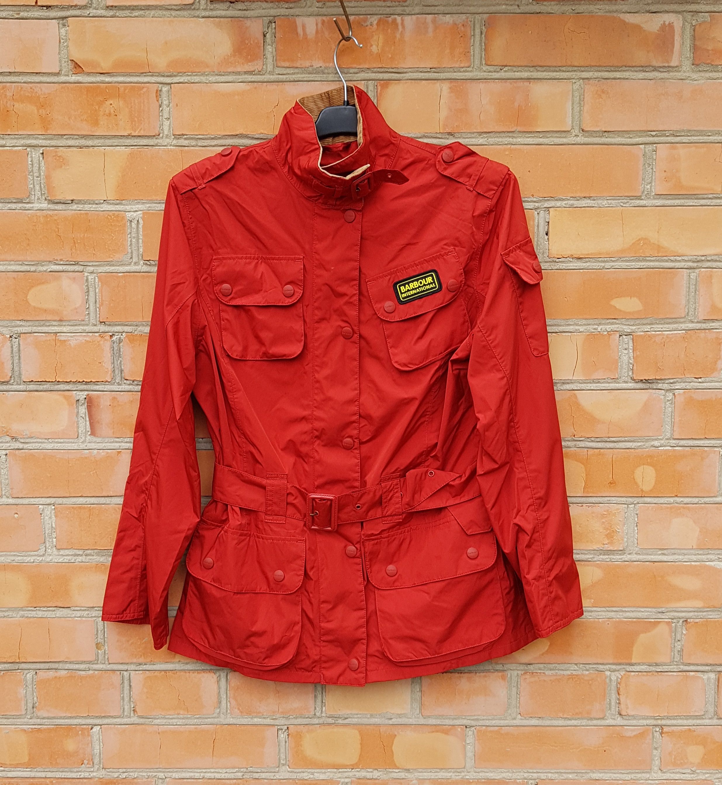 Barbour × Vintage Barbour International L1022 Featherweight Belted Jacket Size M / US 6-8 / IT 42-44 - 1 Thumbnail
