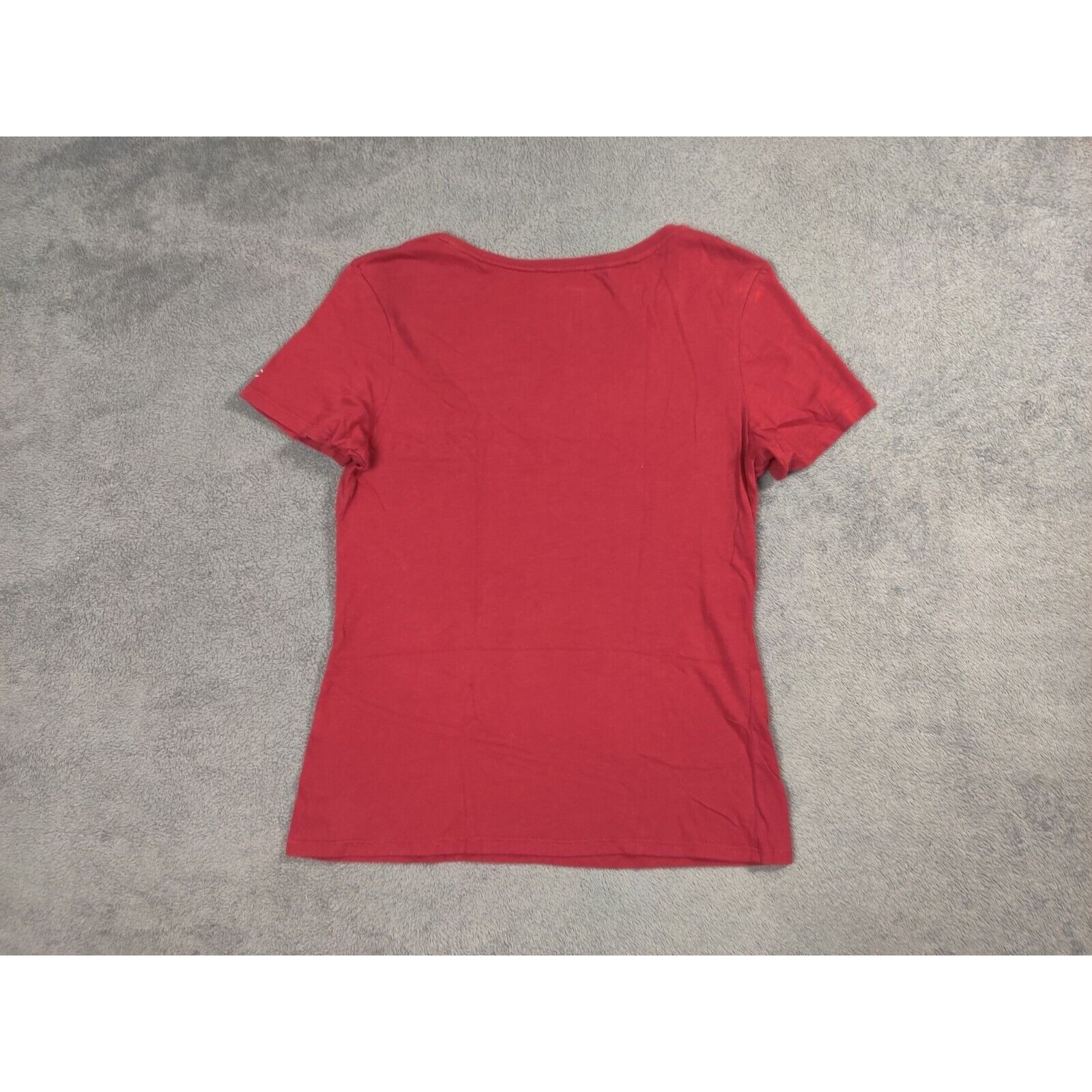 Champion Chico State Shirt Adult Womens Medium Red Mom V-Neck College Size M / US 6-8 / IT 42-44 - 6 Thumbnail