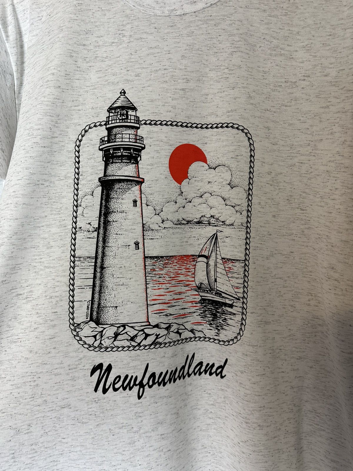 Vintage Vintage Newfoundland Lighthouse T-shirt Large Size US XL / EU 56 / 4 - 4 Thumbnail