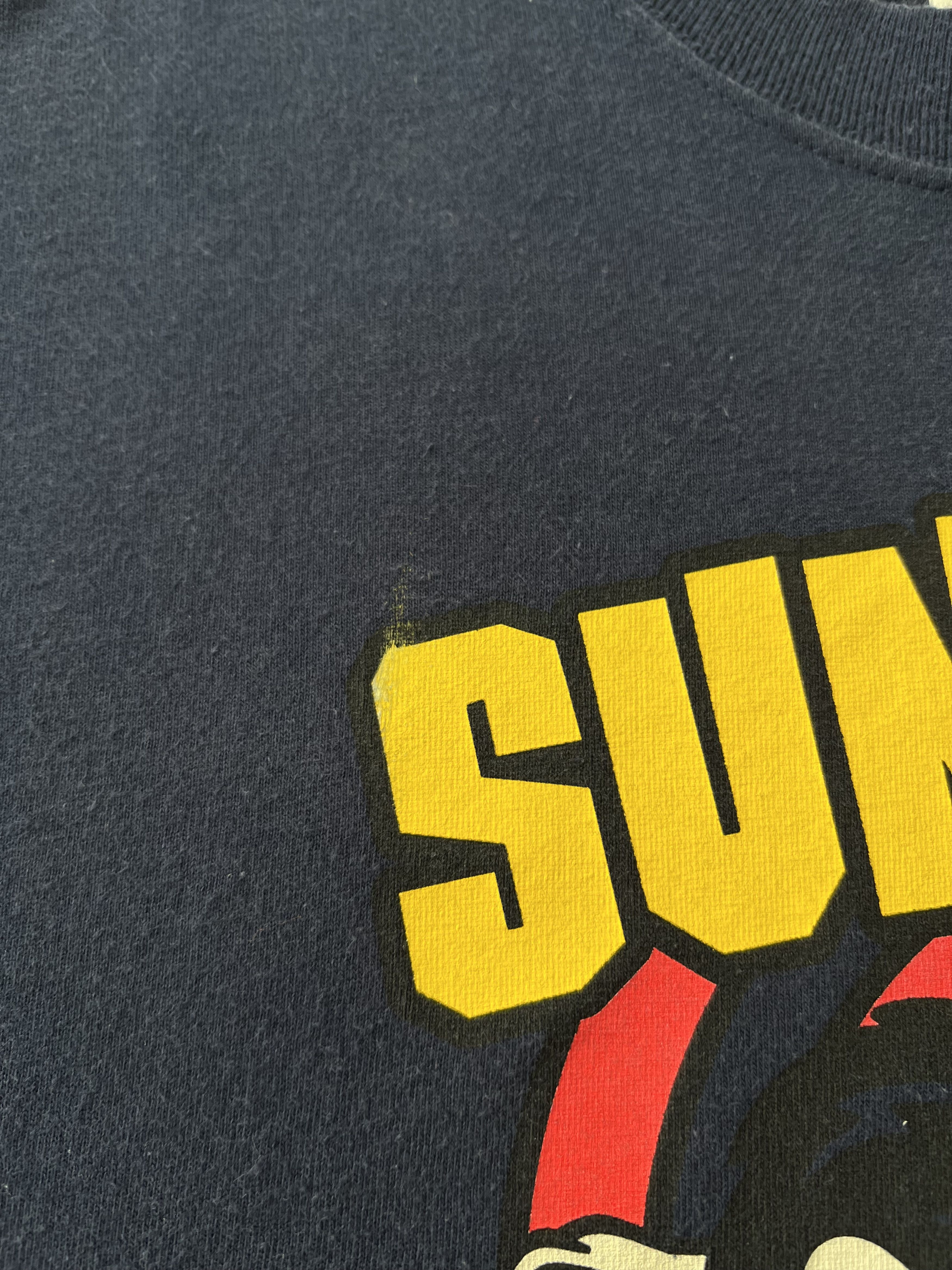 Band Tees Vintage 2000s Sum 41 Pop Punk Band Navy T-shirt Size US L / EU 52-54 / 3 - 6 Thumbnail