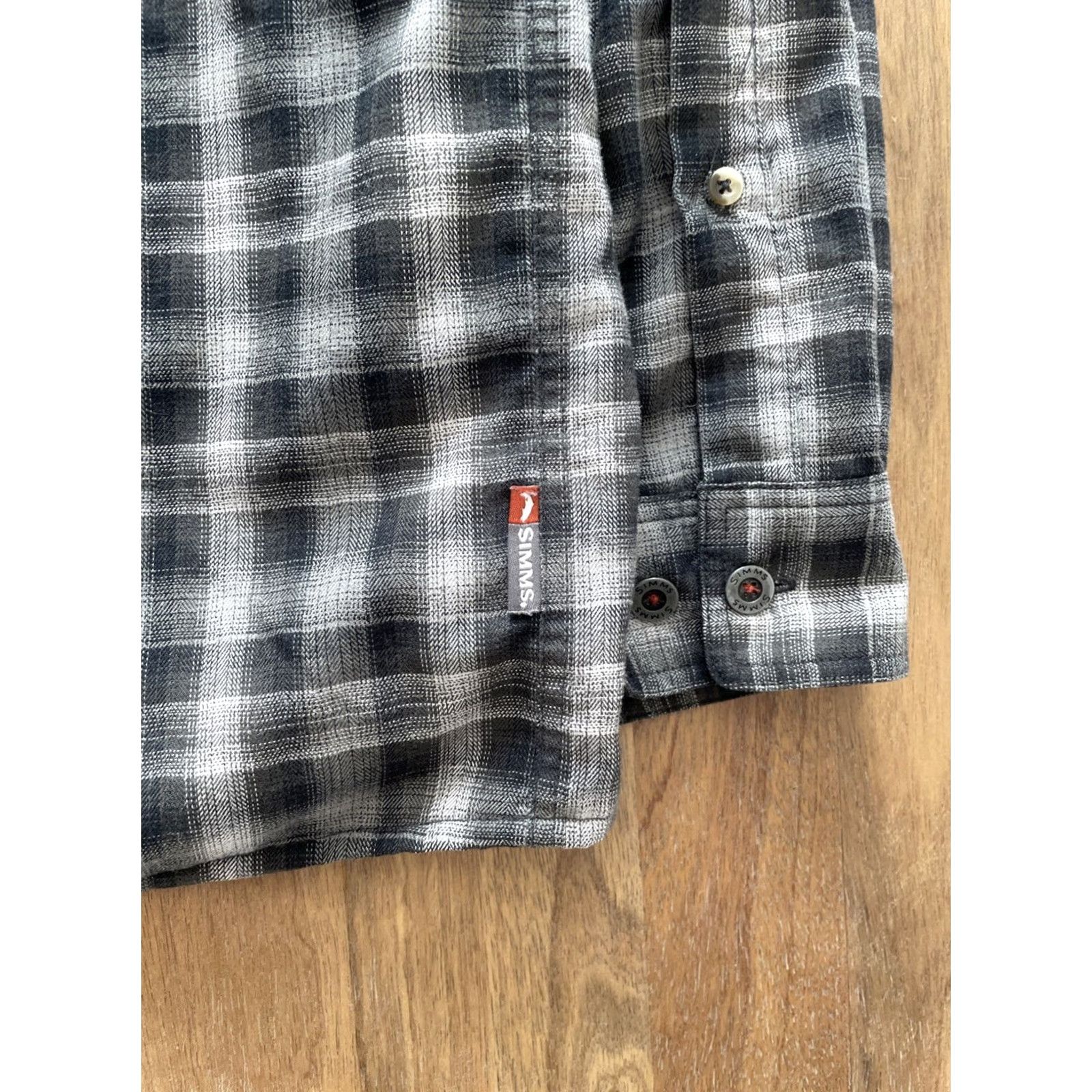 Vintage Simms Shacket Shirt Mens 2XL Plaid Cold Weather Flannel Lined Fishing Outdoor Shirt Size US XXL / EU 58 / 5 - 7 Thumbnail