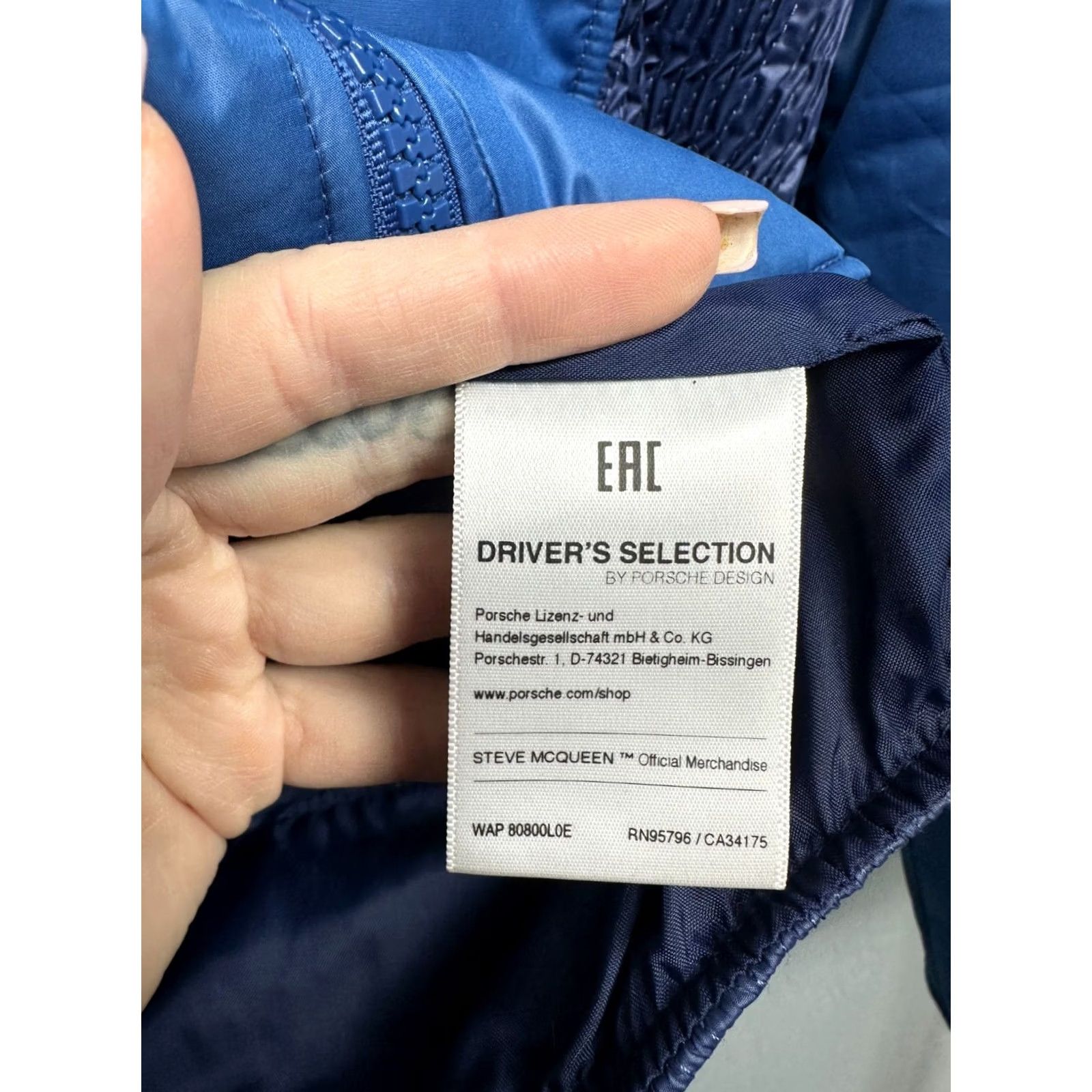 Porsche Design Porsche Design Drivers Selection McQueen Racing Jacket Shirt Jacket Mens M Blue Size US M / EU 48-50 / 2 - 6 Thumbnail