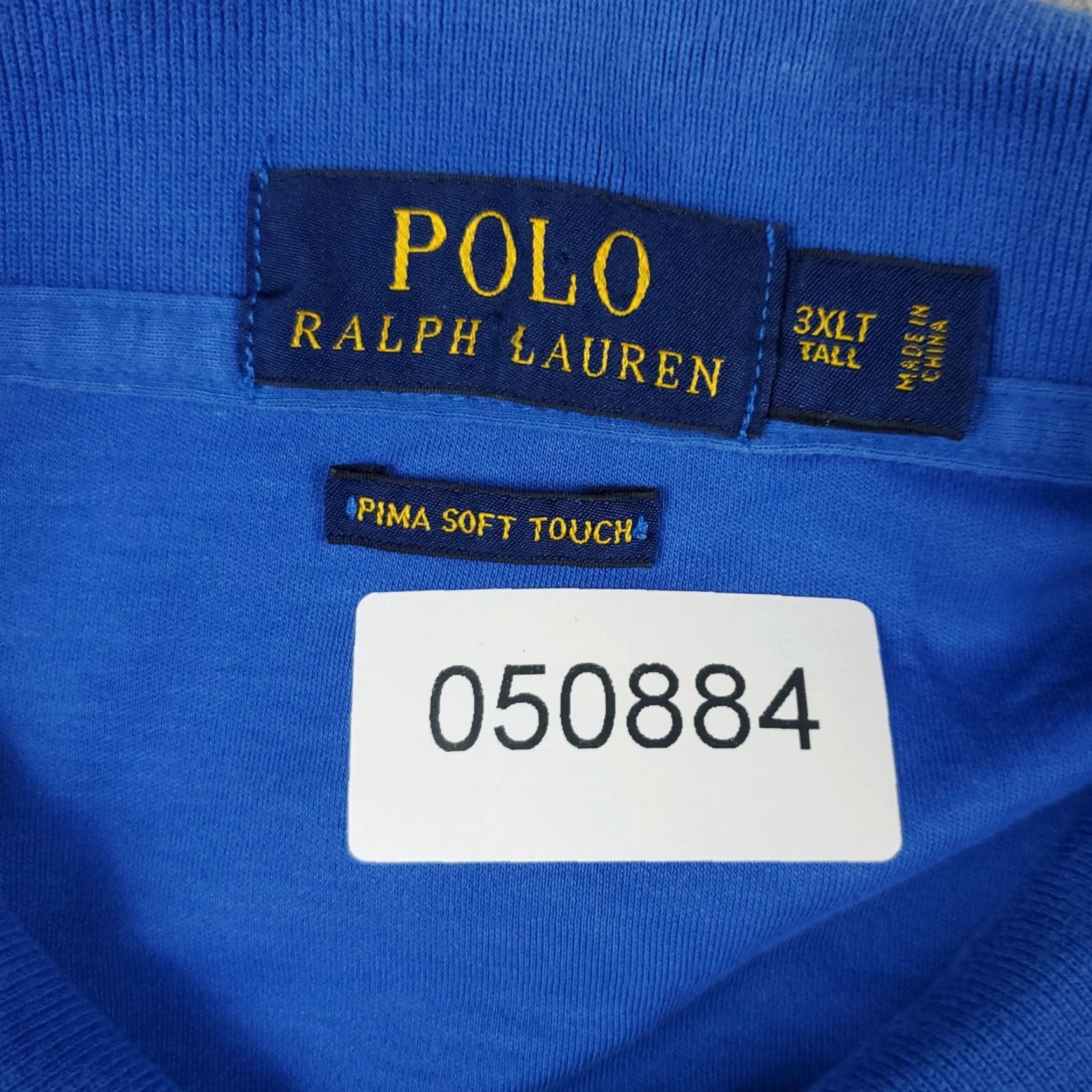 Ralph Lauren Ralph Lauren Shirt Mens 3XLT Blue Polo Pony Casual Short Sleeve Size US XXL / EU 58 / 5 - 8 Thumbnail