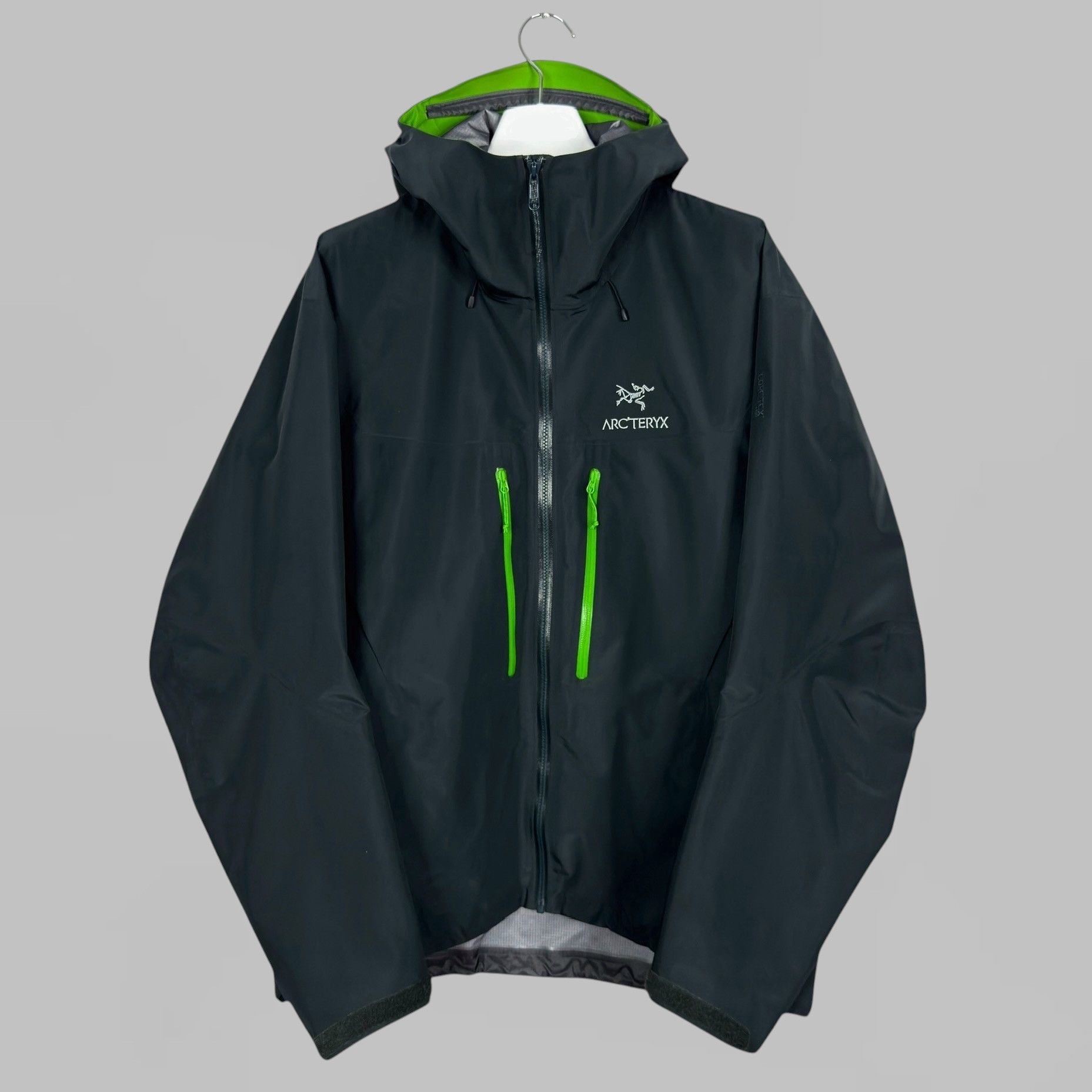 Arc'teryx 2002 Alpha SV Olive Java Gore Tex XCR Shell Vintage Beta