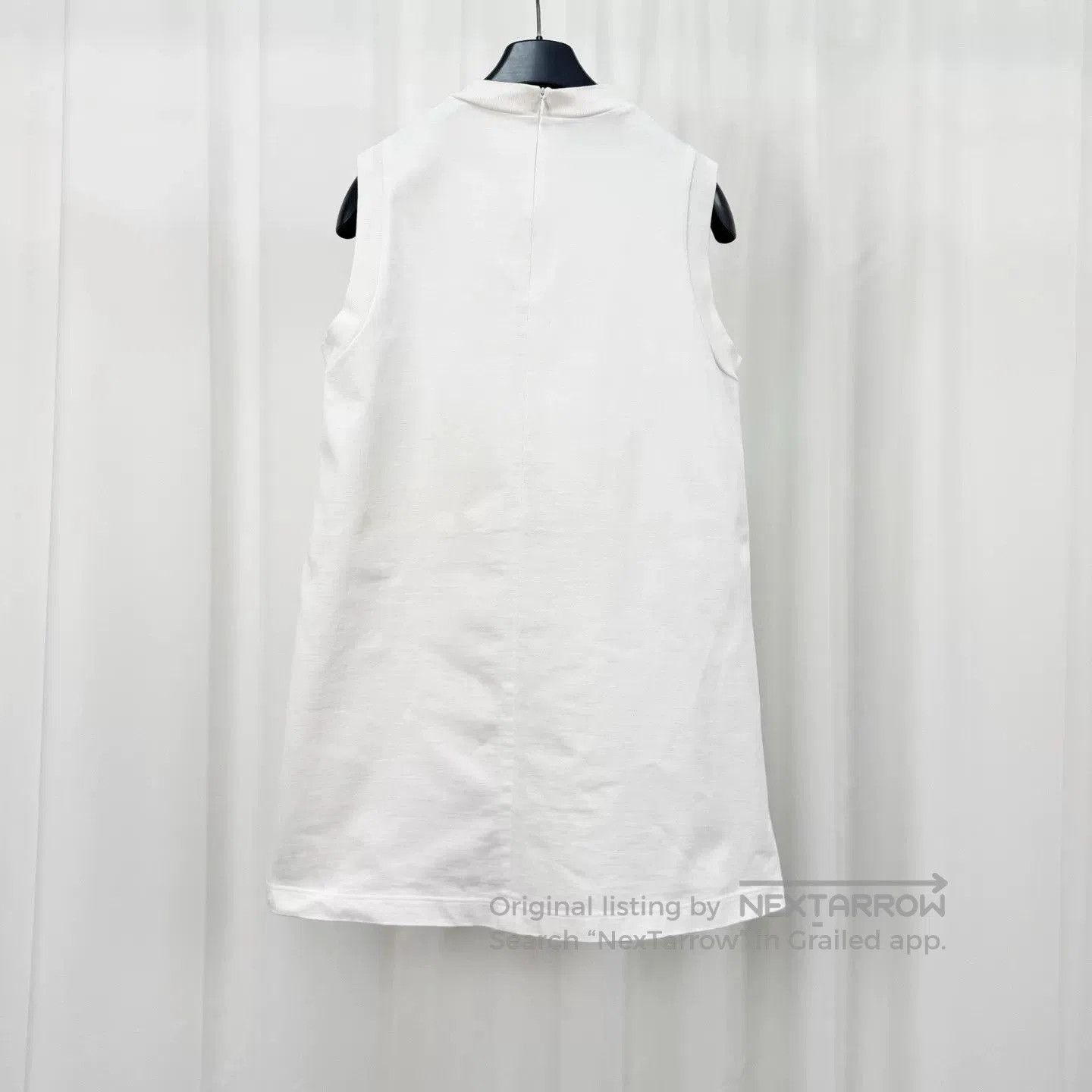 Prada Prada Bow Triangle Logo Sleeveless Dress. Size S / US 4 / IT 40 - 2 Thumbnail
