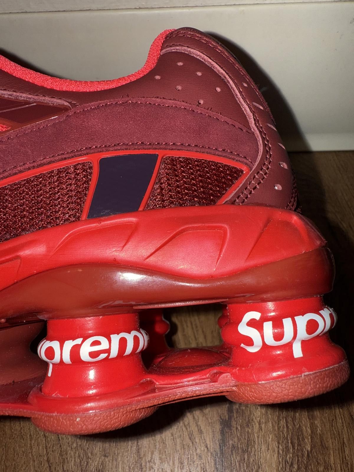Nike Nike Shox Ride 2 SP Supreme Red Size US 12 / EU 45 - 12 Thumbnail