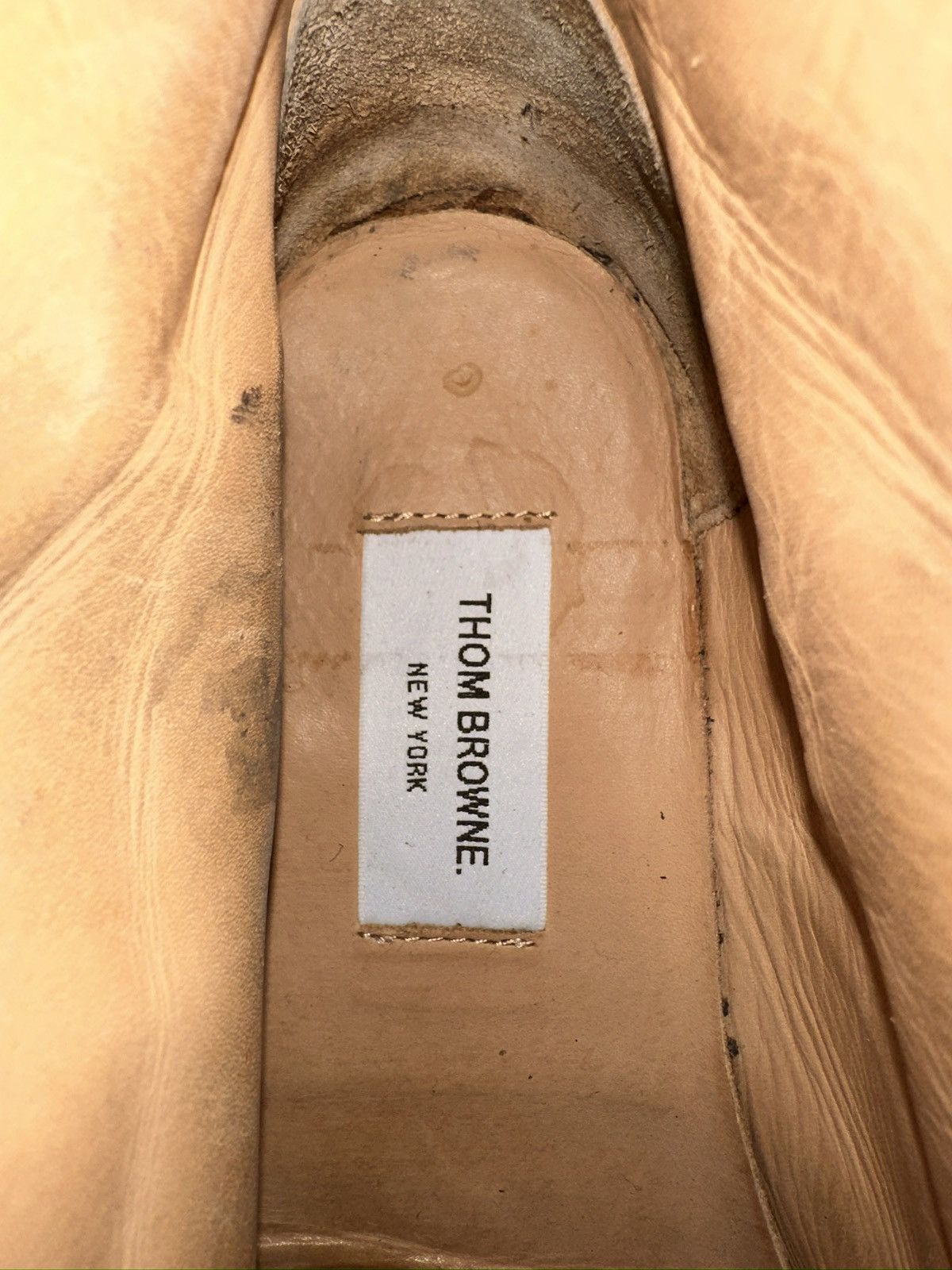 Thom Browne Thom Browne Pebble-Grain Leather Brogue Boots – Black Size US 8.5 / EU 41-42 - 12 Thumbnail