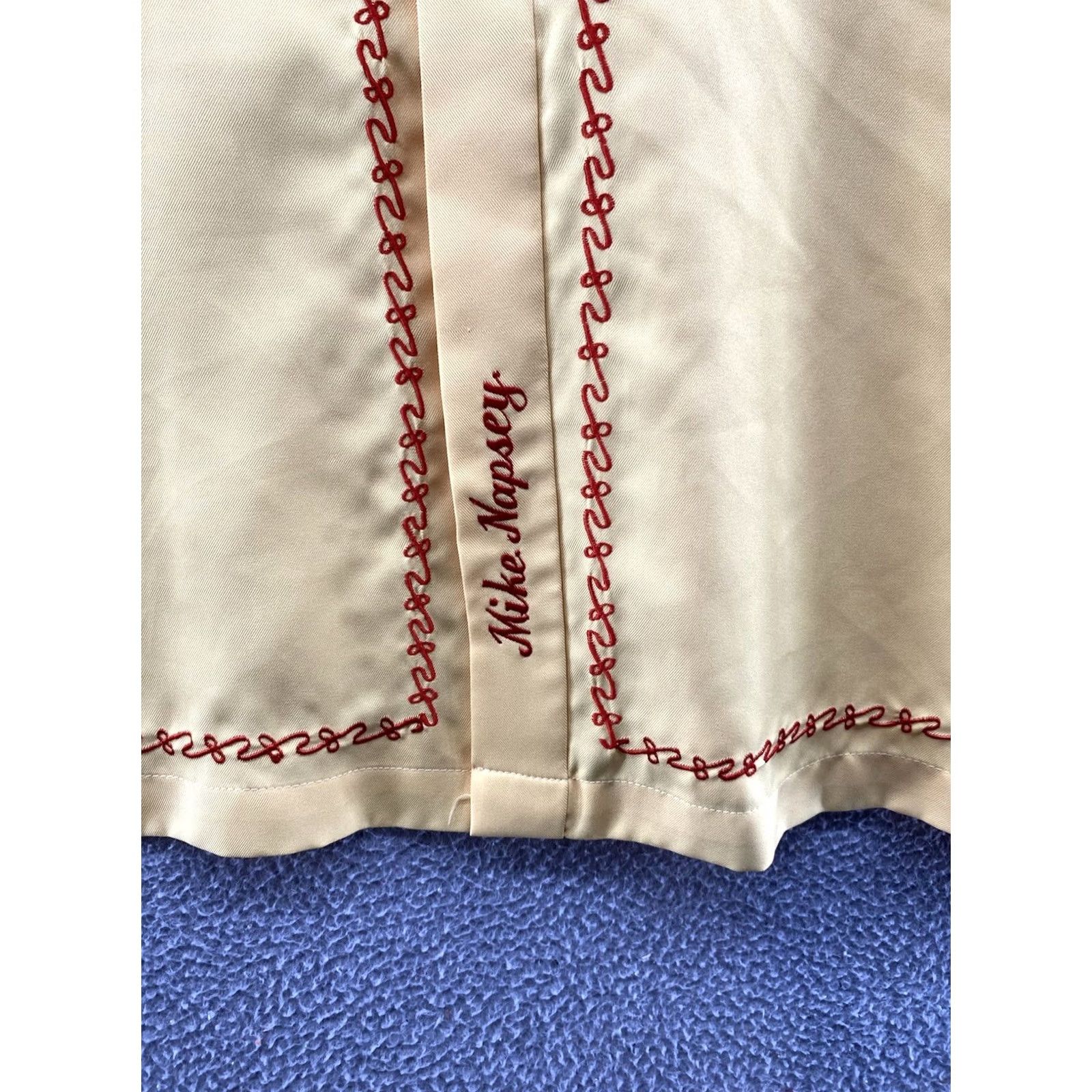 Alife VTG 90s VFW Life Member Button Up Pacific 15 Modalities Mites Hospital Shirt 3XL Size US XXL / EU 58 / 5 - 2 Thumbnail