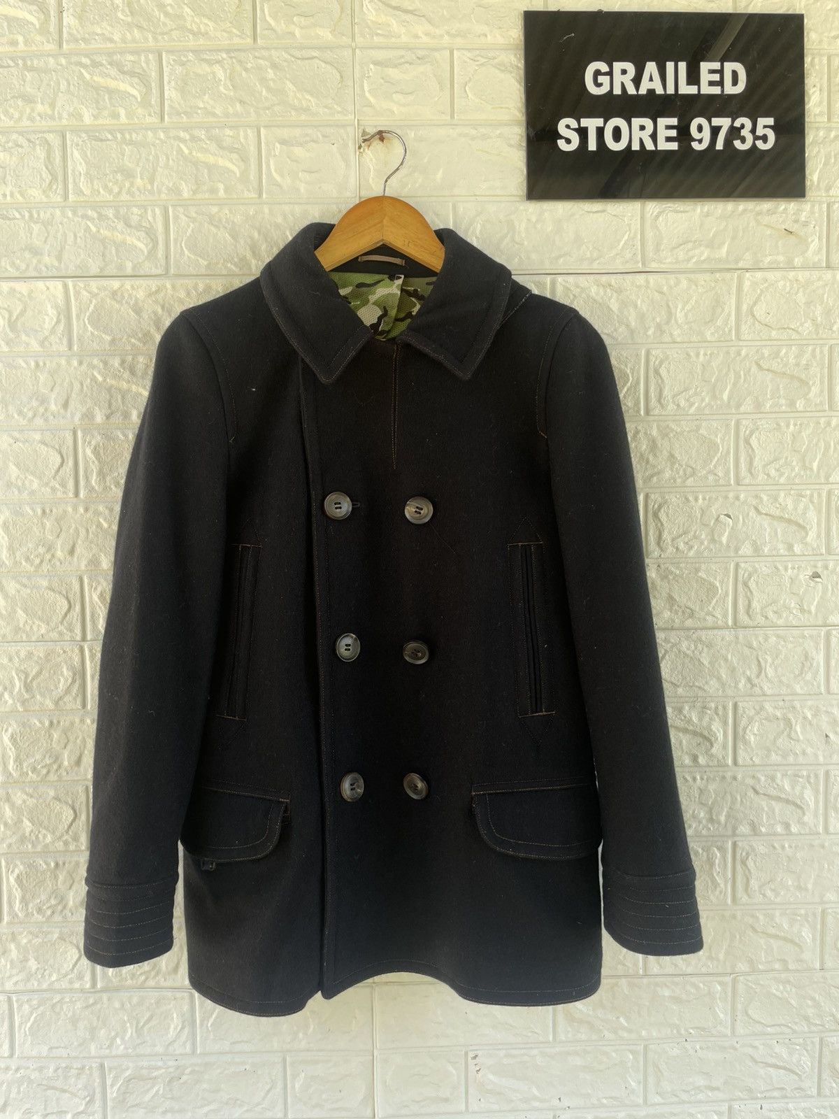 Japanese Brand × Vintage × narifuri Vintage Narifuri Wool Jacket Size US S / EU 44-46 / 1 - 1 Thumbnail