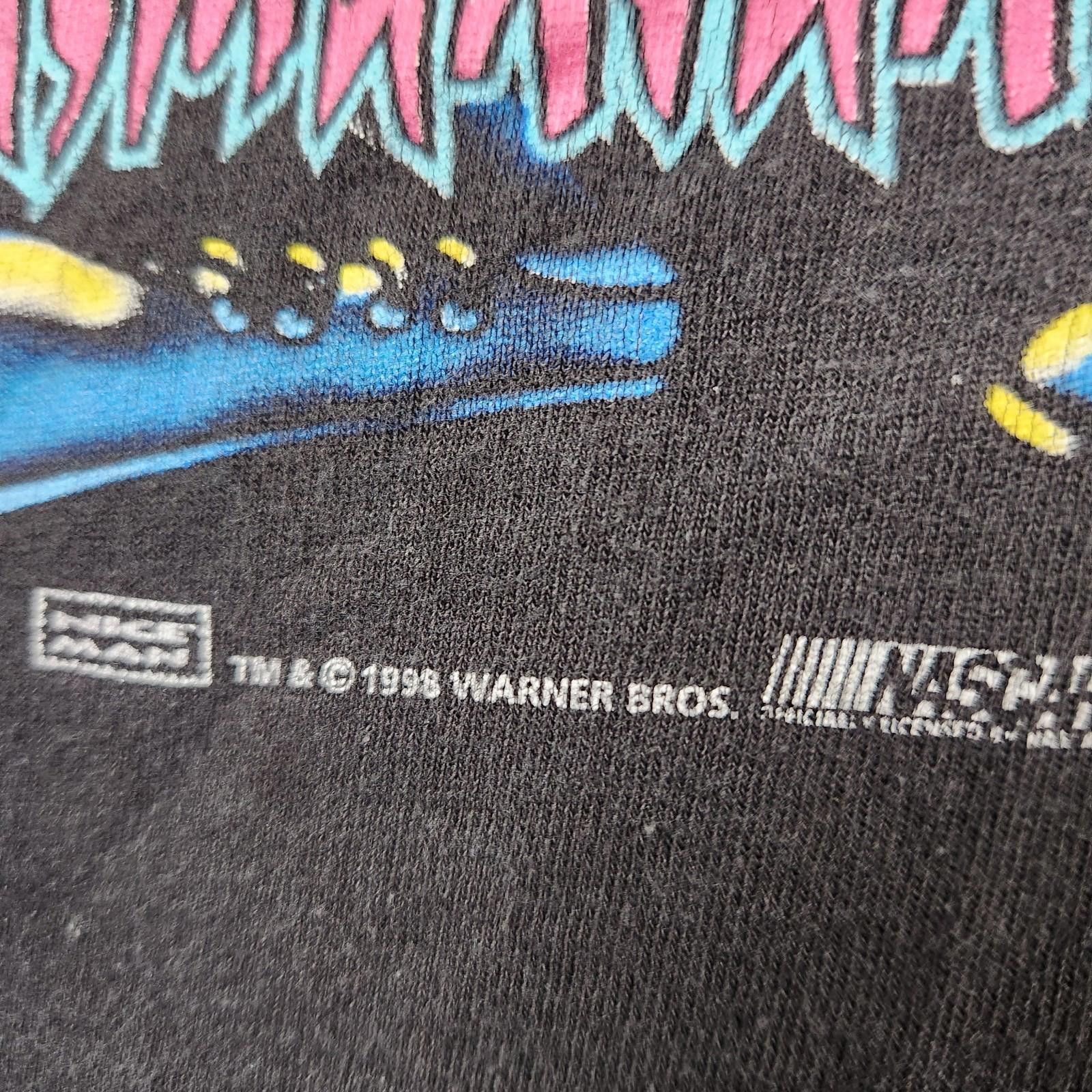 Delta Vintage 1998 Nascar Tasmanian Devil Tshirt Black Size XL Size US XL / EU 56 / 4 - 5 Thumbnail