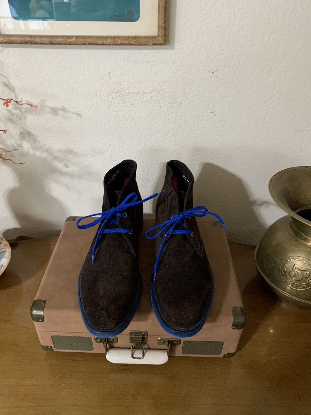 Donald Pliner ELIO Suede Chukka boots Size US 11 / EU 44 - 1 Thumbnail