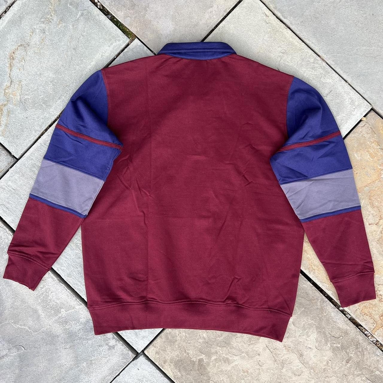 Haband NWT Y2K Colorblock Long Sleeve Polo Sweater Size US L / EU 52-54 / 3 - 2 Thumbnail
