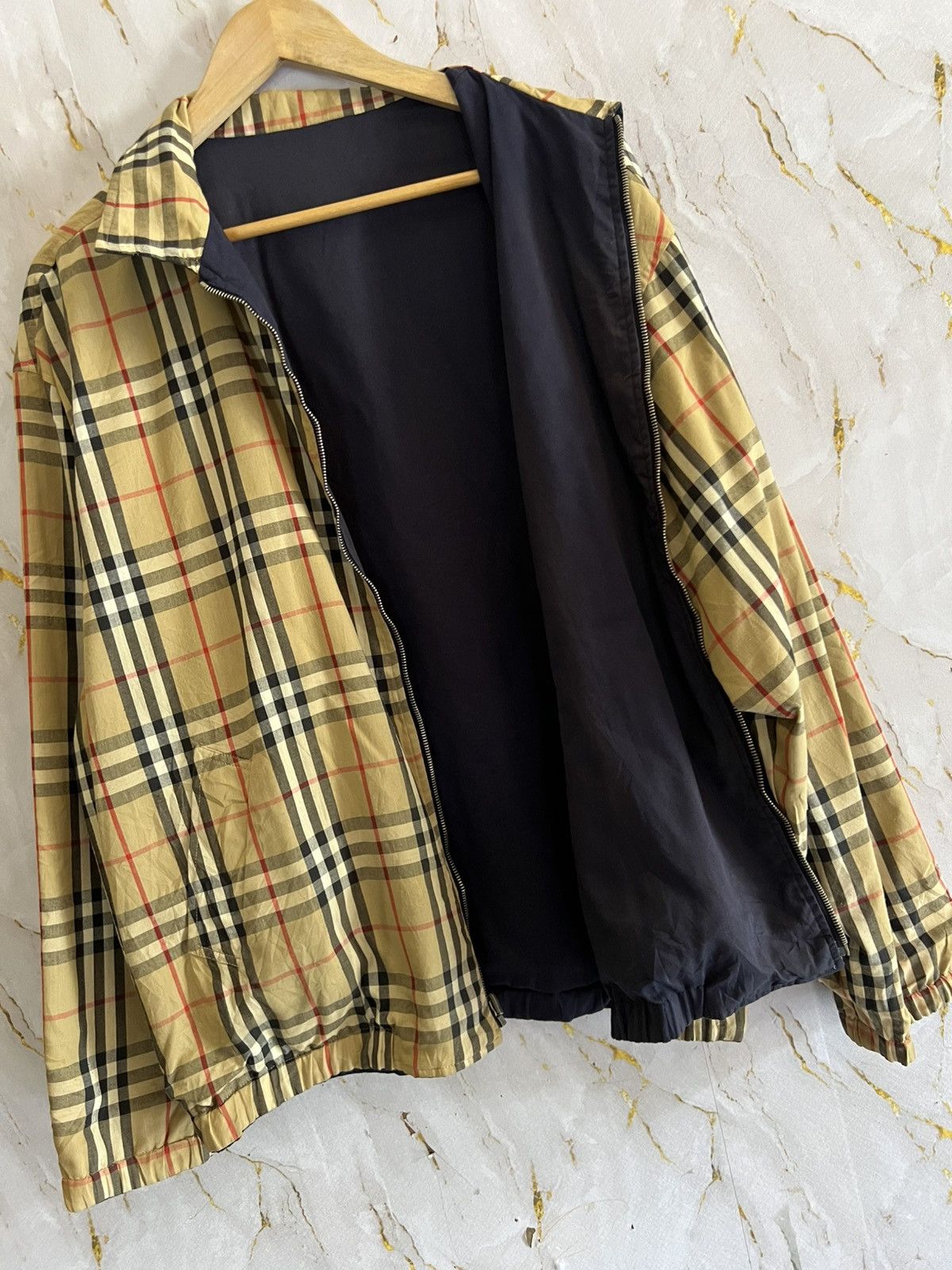 Burberry Burberry Nova Check Reversible Zipper Jacket Size US L / EU 52-54 / 3 - 7 Thumbnail