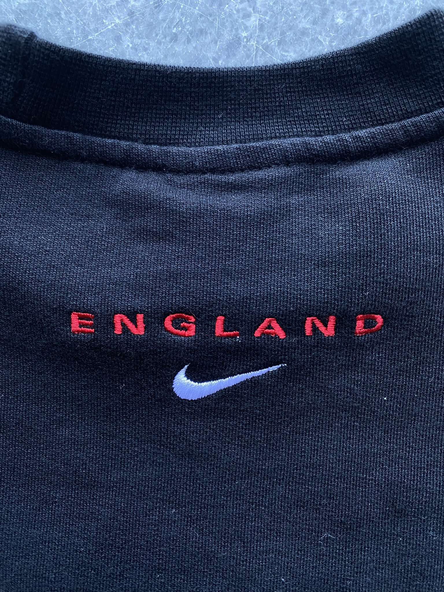 Nike × Vintage Vintage Nike Team England Commonwealth Games 98' Swoosh Size US S / EU 44-46 / 1 - 6 Thumbnail