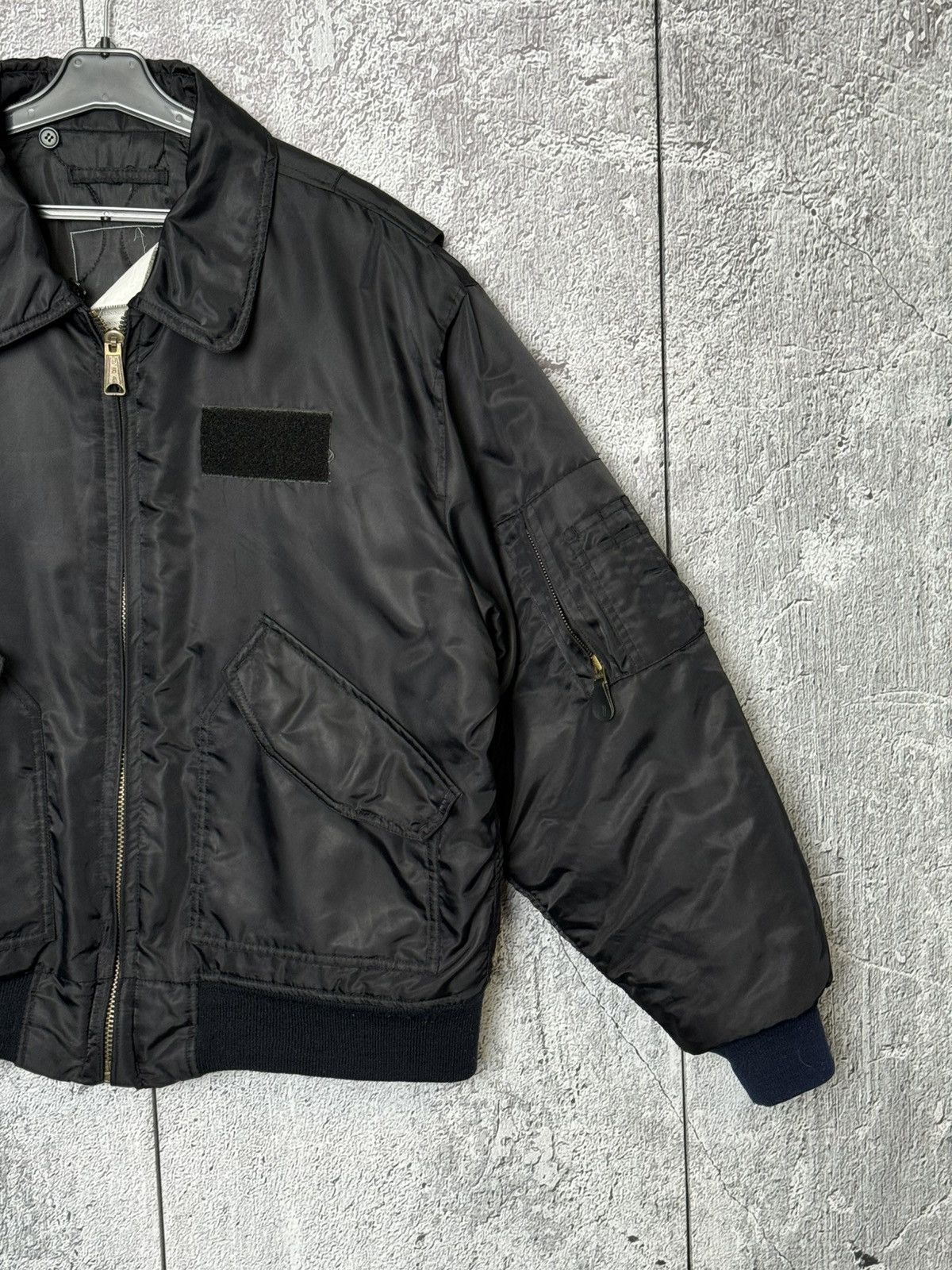 Alpha Industries CWU 45/P Flight Nylon Bomber Jacket USA Military Style MA-1 Size US M / EU 48-50 / 2 - 10 Thumbnail