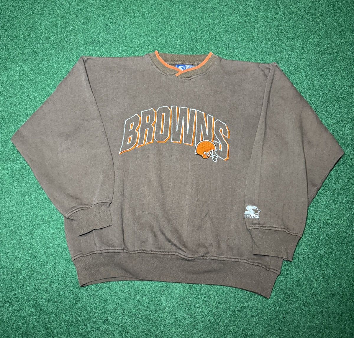 Starter Vintage 90s Cleveland Browns Starter Large Retro Sweatshirt Size US L / EU 52-54 / 3 - 1 Thumbnail